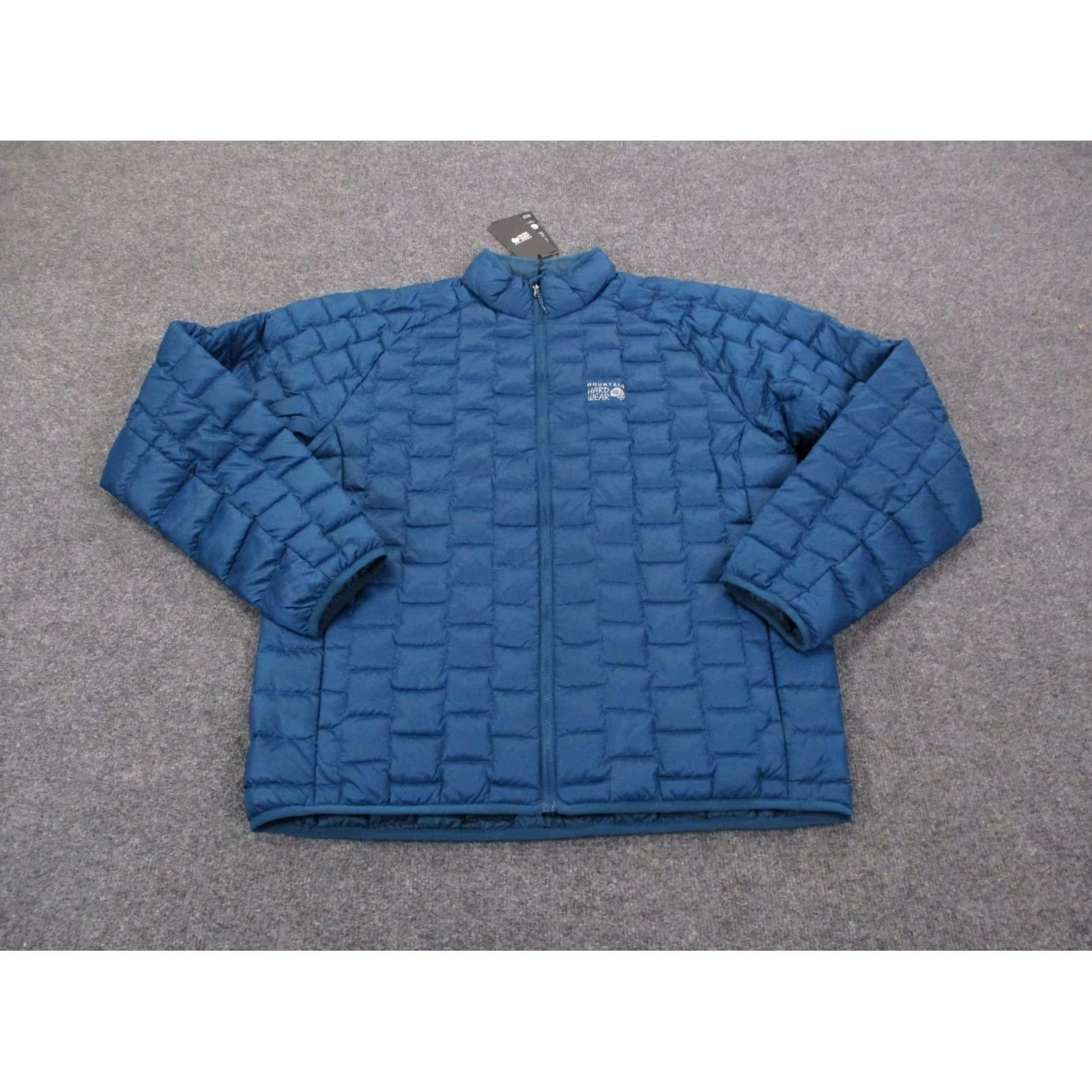 Mountain Hardwear Mountain Hardwear Jacket Men L Temescalborz Quilted Lined Puffer Outdoors NEW Blue Nylon Zip Wool? Size US L / EU 52-54 / 3 - 2 Thumbnail