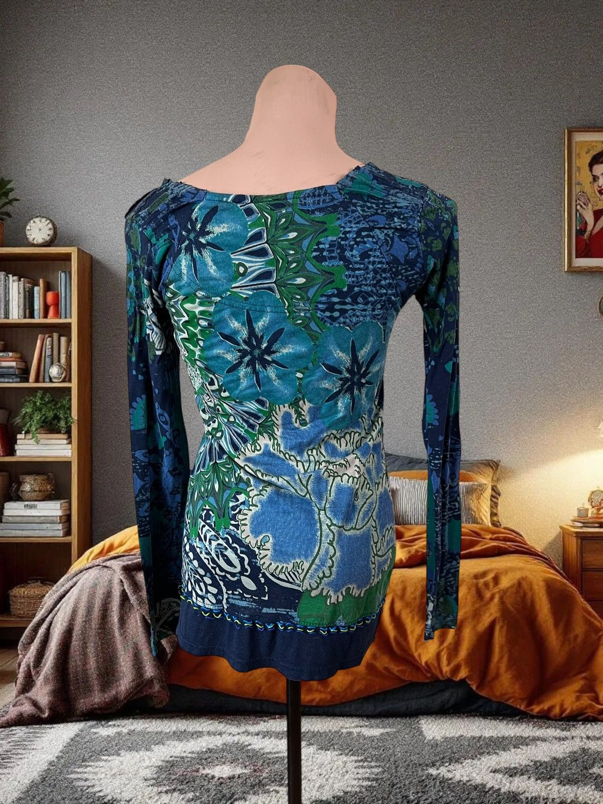Desigual Desigual long sleeve blouse size S Size S / US 4 / IT 40 - 3 Thumbnail