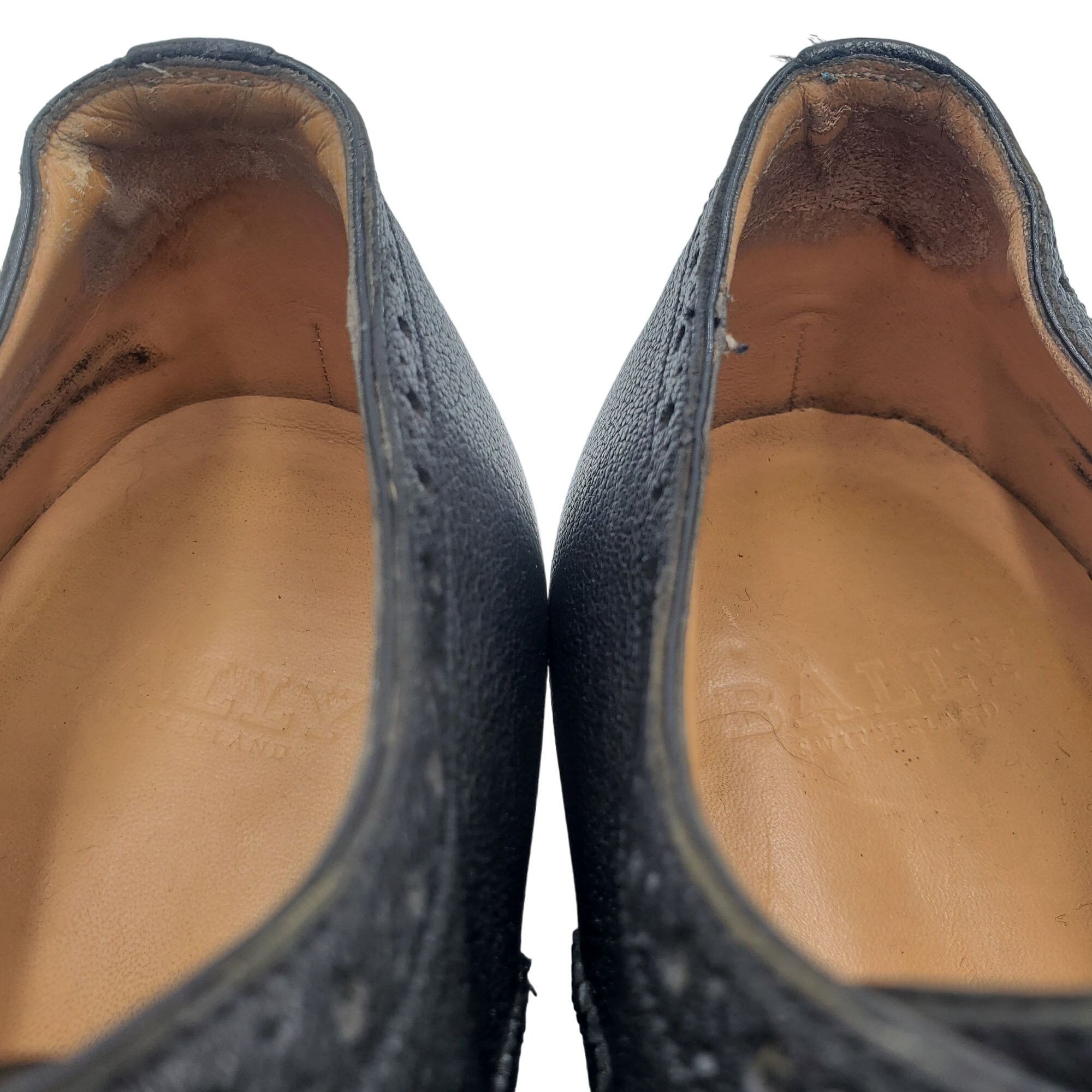 Bally Vintage Bally Switzerland Dress Shoes Men 9.5 Black Leather Size US 9.5 / EU 42-43 - 11 Thumbnail