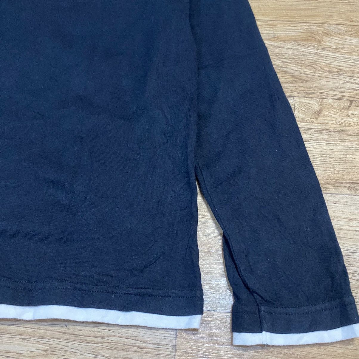 Hysteric Glamour 2000s Armee Francaise Darkwear Style Double Layerd LS Tee Size US M / EU 48-50 / 2 - 11 Thumbnail