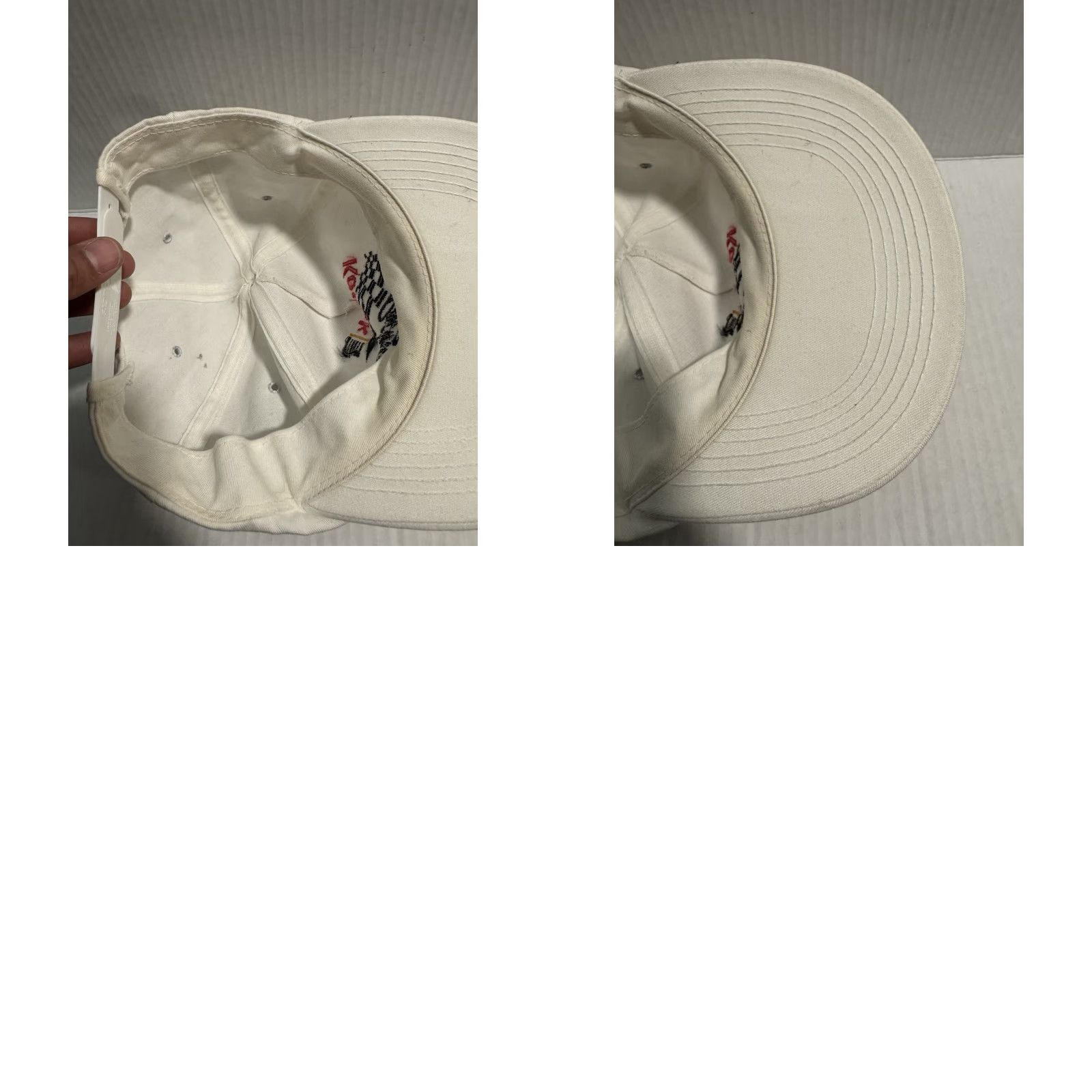 Kodak Vtg 90s Kodak Film NASCAR Racing Hat Cap Checkered Flag K Products Snapback USA Size ONE SIZE - 9 Thumbnail