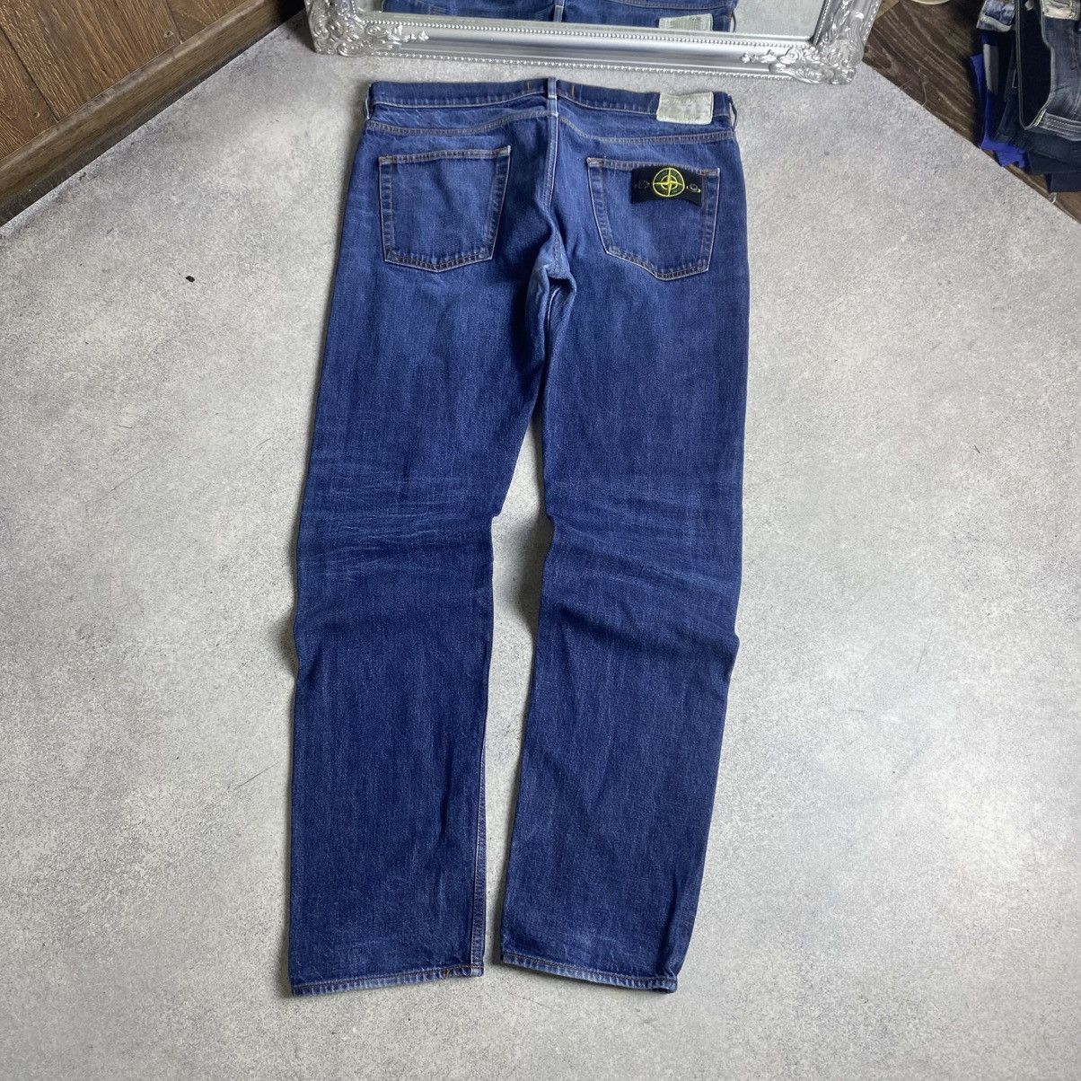 Stone Island Jeans Patch Logo