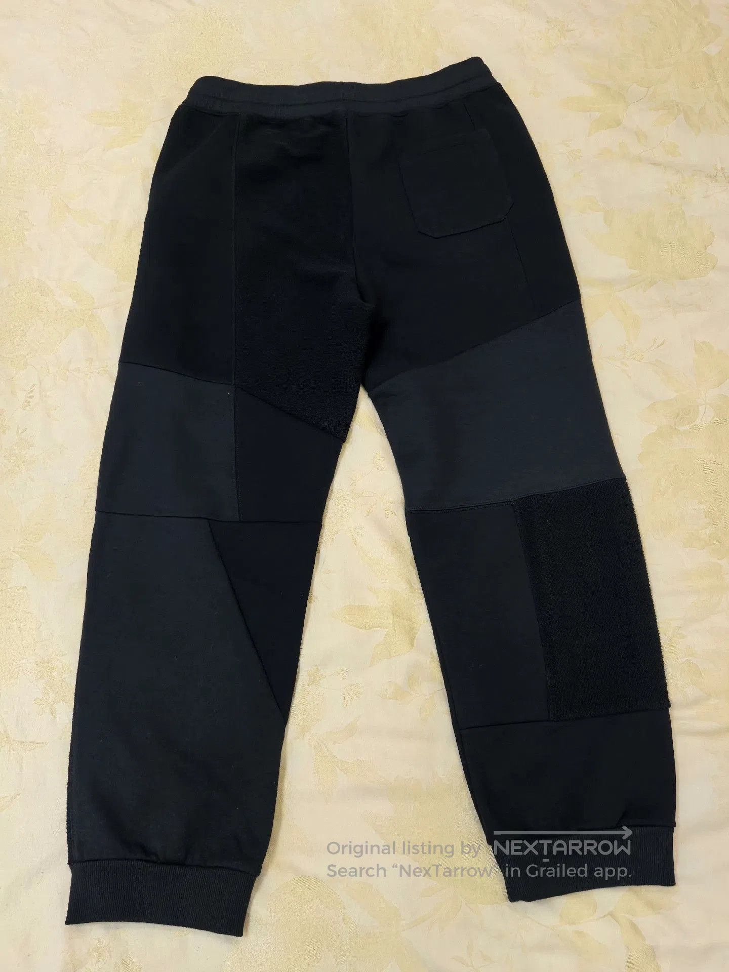 Valentino Valentino Irregular Panel Black Sweatpants M. Size US 32 / EU 48 - 4 Thumbnail