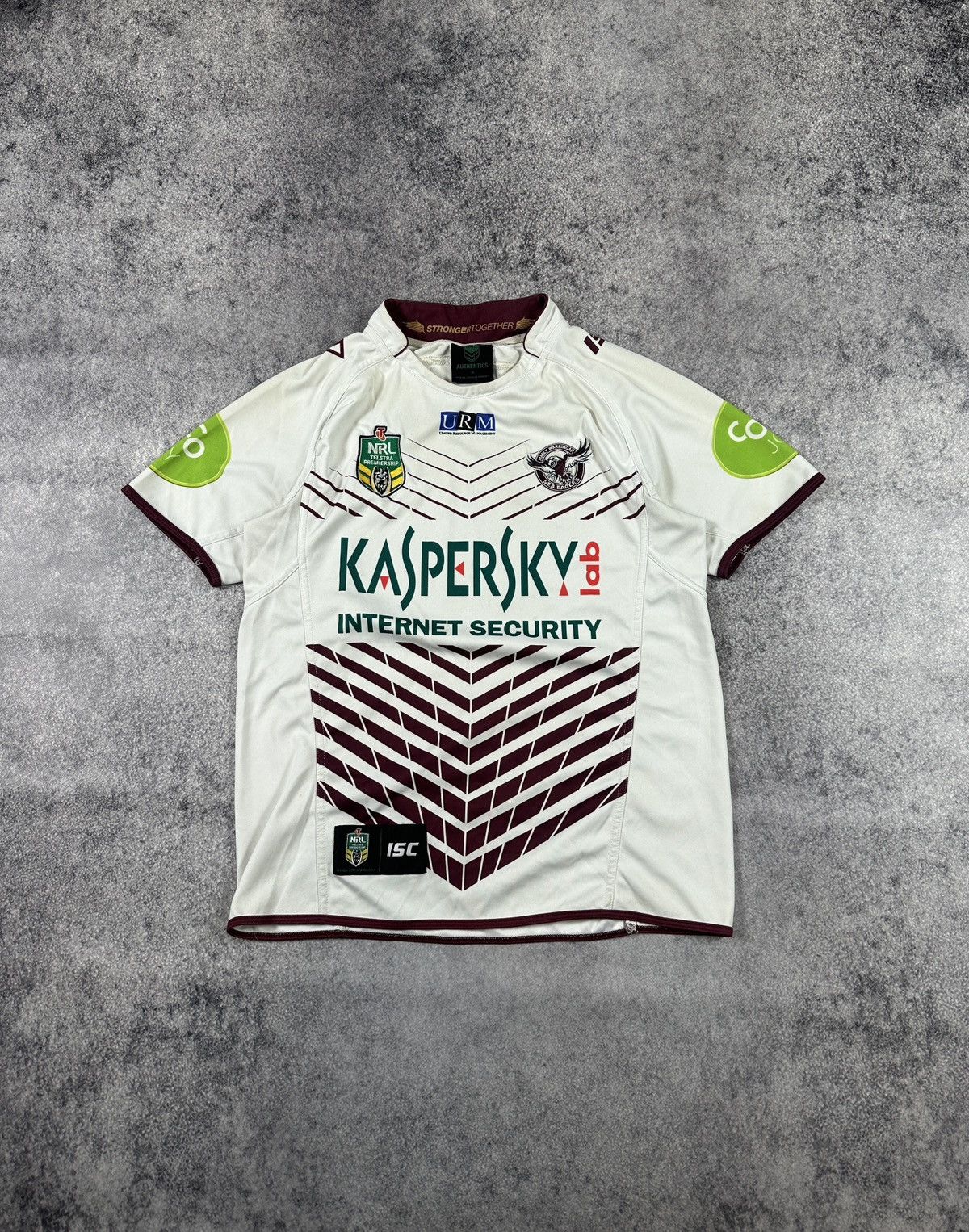 ISC Manly Warringham Sea Eagles Rugby Jersey NRL Rare M