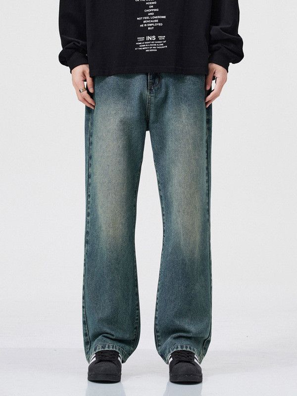 Vintage American high street straight leg Cleanfit flared jeans Size US 32 / EU 48 - 1 Thumbnail