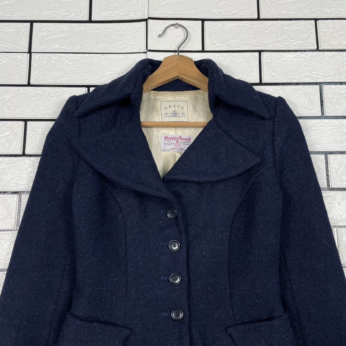 Harris Tweed Grace x Harris Tweed Wool Jacket Size XS / US 0-2 / IT 36-38 - 2 Thumbnail