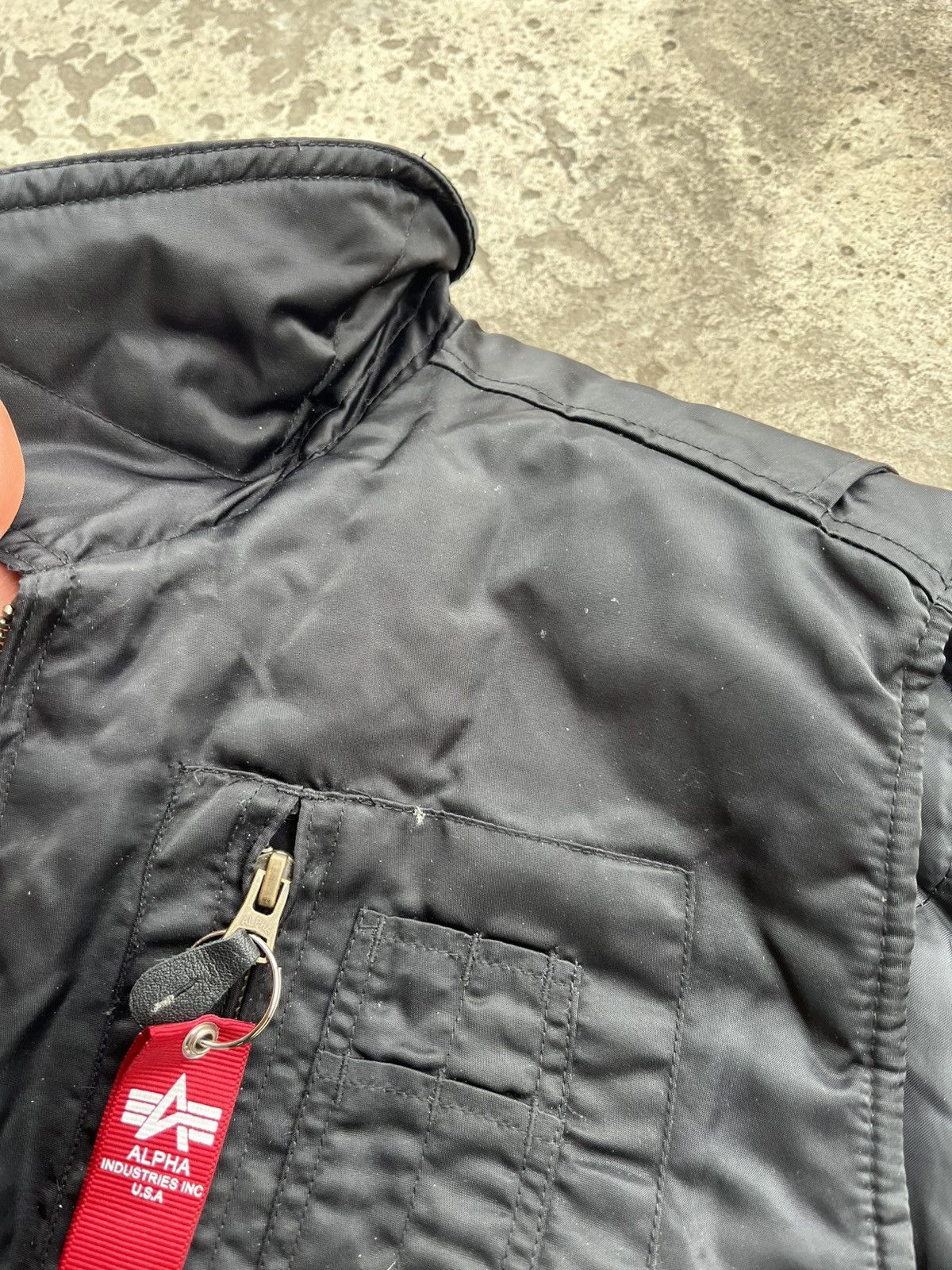 Alpha Industries × Japanese Brand Alpha Industries CWU-36/P Bomber Vest Flyers Cold Jacket Y2K Size US M / EU 48-50 / 2 - 11 Thumbnail