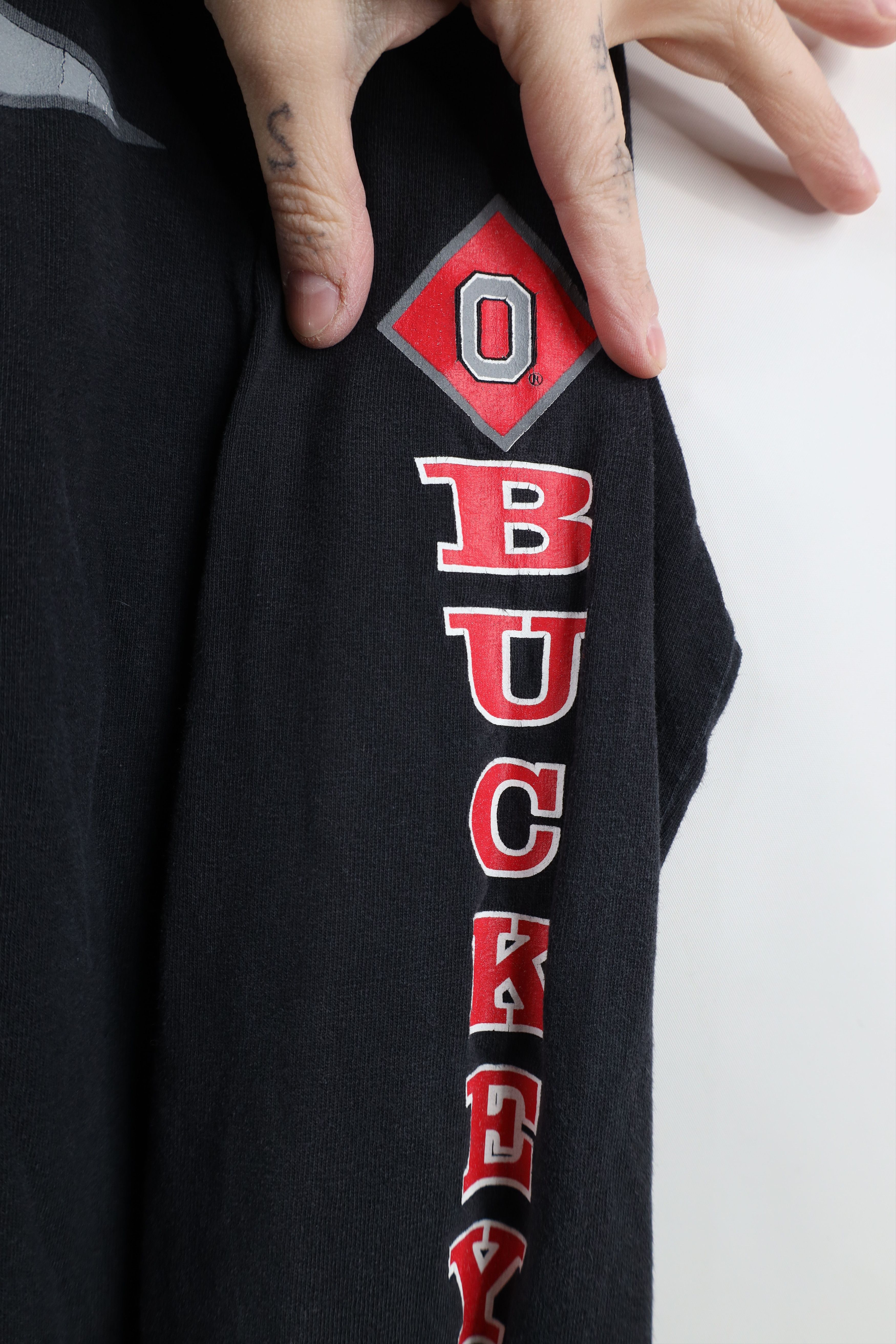 Vintage Vintage 90s Ohio State University Long Sleeve T-Shirt Cotton Size US L / EU 52-54 / 3 - 4 Thumbnail