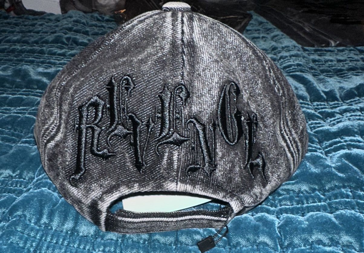 Revenge Crucible Distressed Denim Hat washed Black Size ONE SIZE - 2 Thumbnail