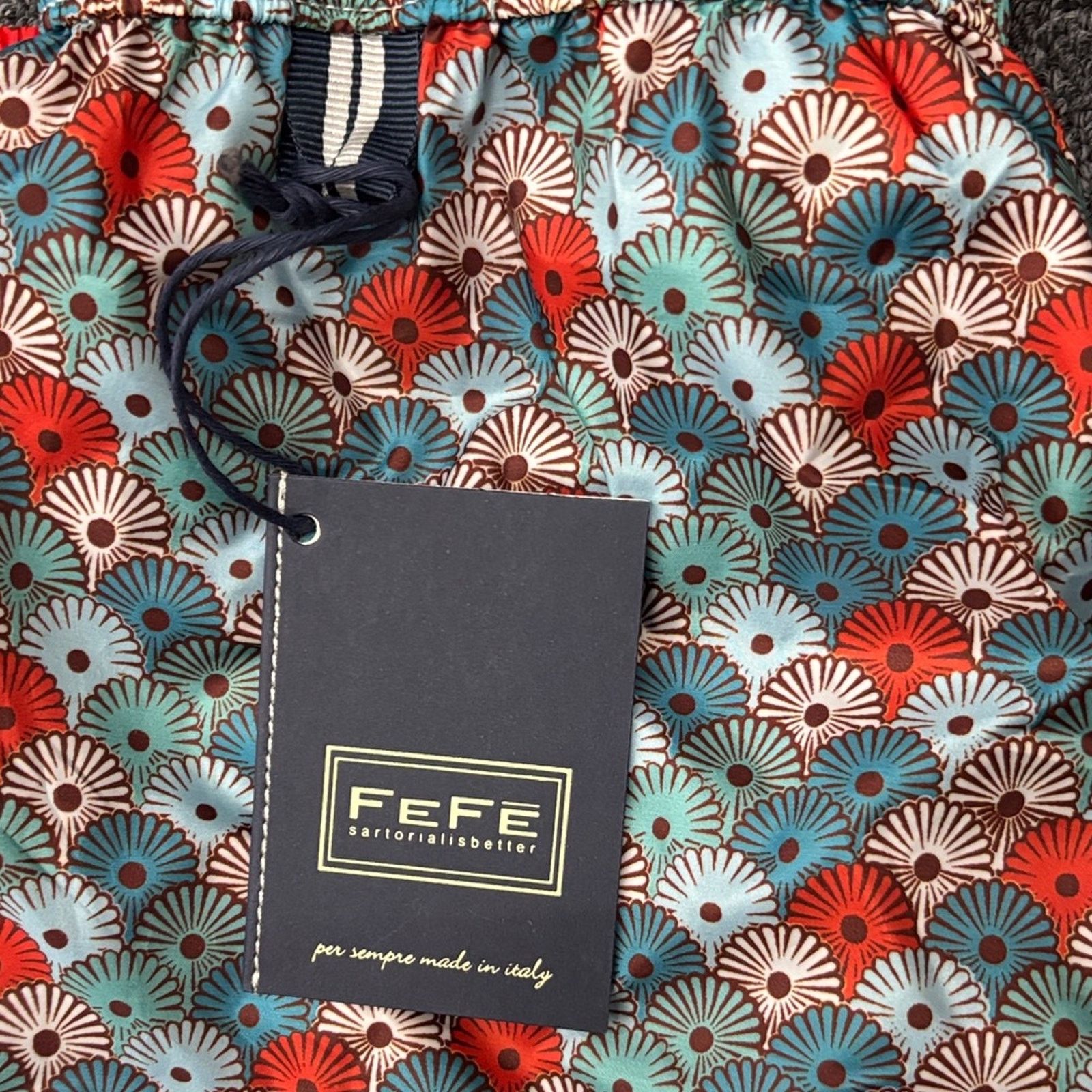 Other NWT FEFE Colorful Patterned Swim Shorts size 2XL Size US 42 / EU 58 - 2 Thumbnail