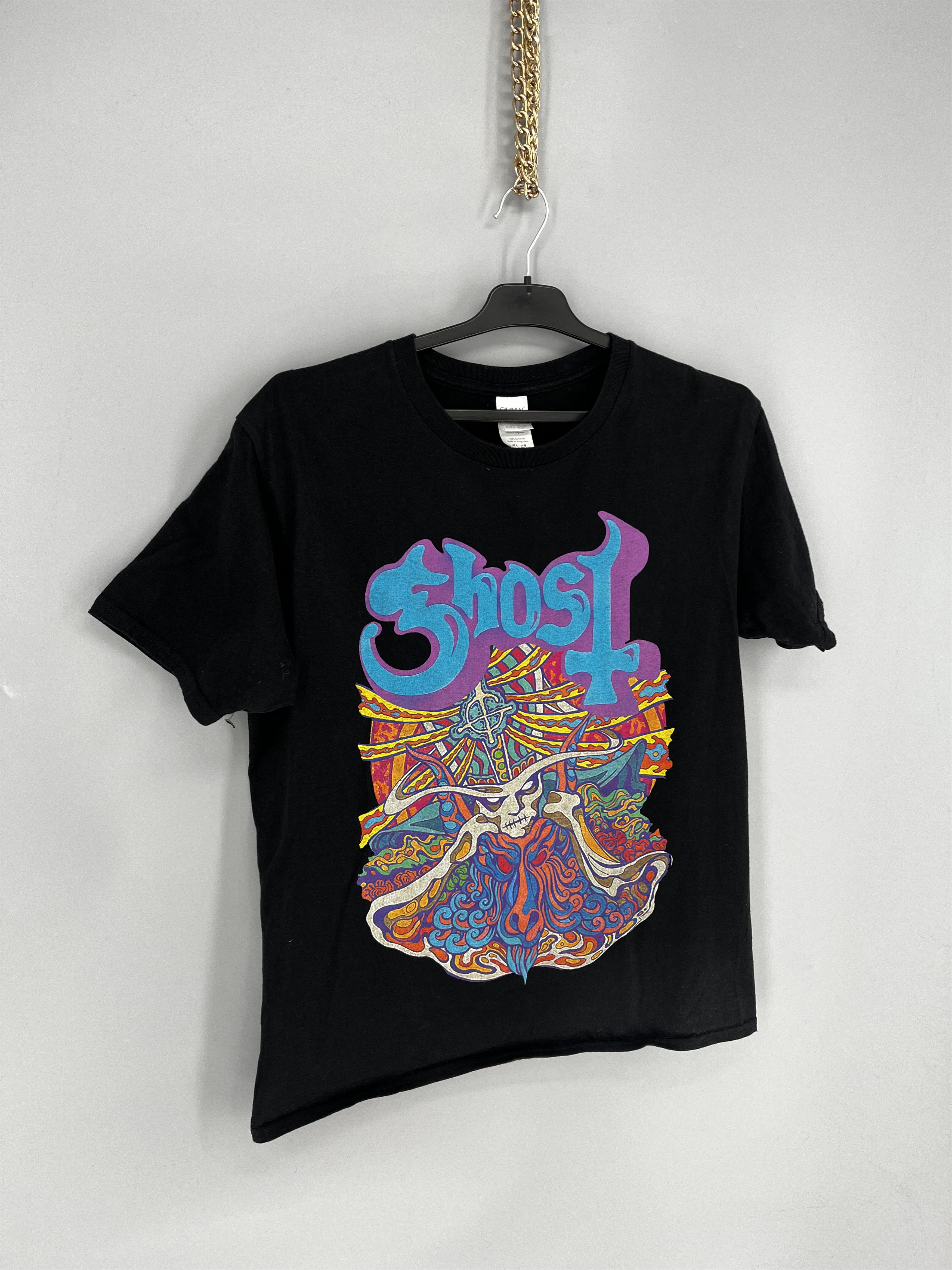 Band Tees GHOST AUTHENTIC 2019 ULTIMATE TOUR NAMED DEATH CONCERT TOUR Size US M / EU 48-50 / 2 - 2 Thumbnail