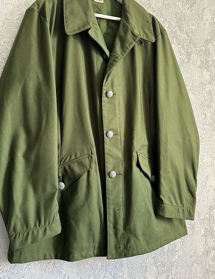Vintage Vintage 70s m59 Swedish army short coat utility jacket c50 Size US M / EU 48-50 / 2 - 5 Thumbnail