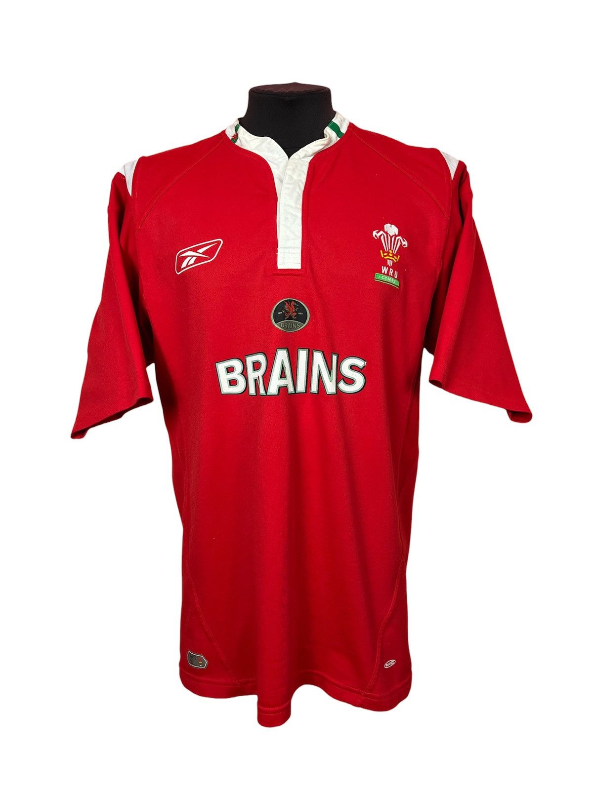 Vintage reebok WRU jersey brains vintage rare shirt rugby Size US XXL / EU 58 / 5 - 1 Thumbnail