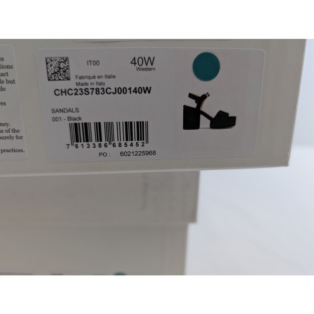 Chloe o1rshd1 Womens Sandal in Black 40 Size US 10 / IT 40 - 20 Thumbnail