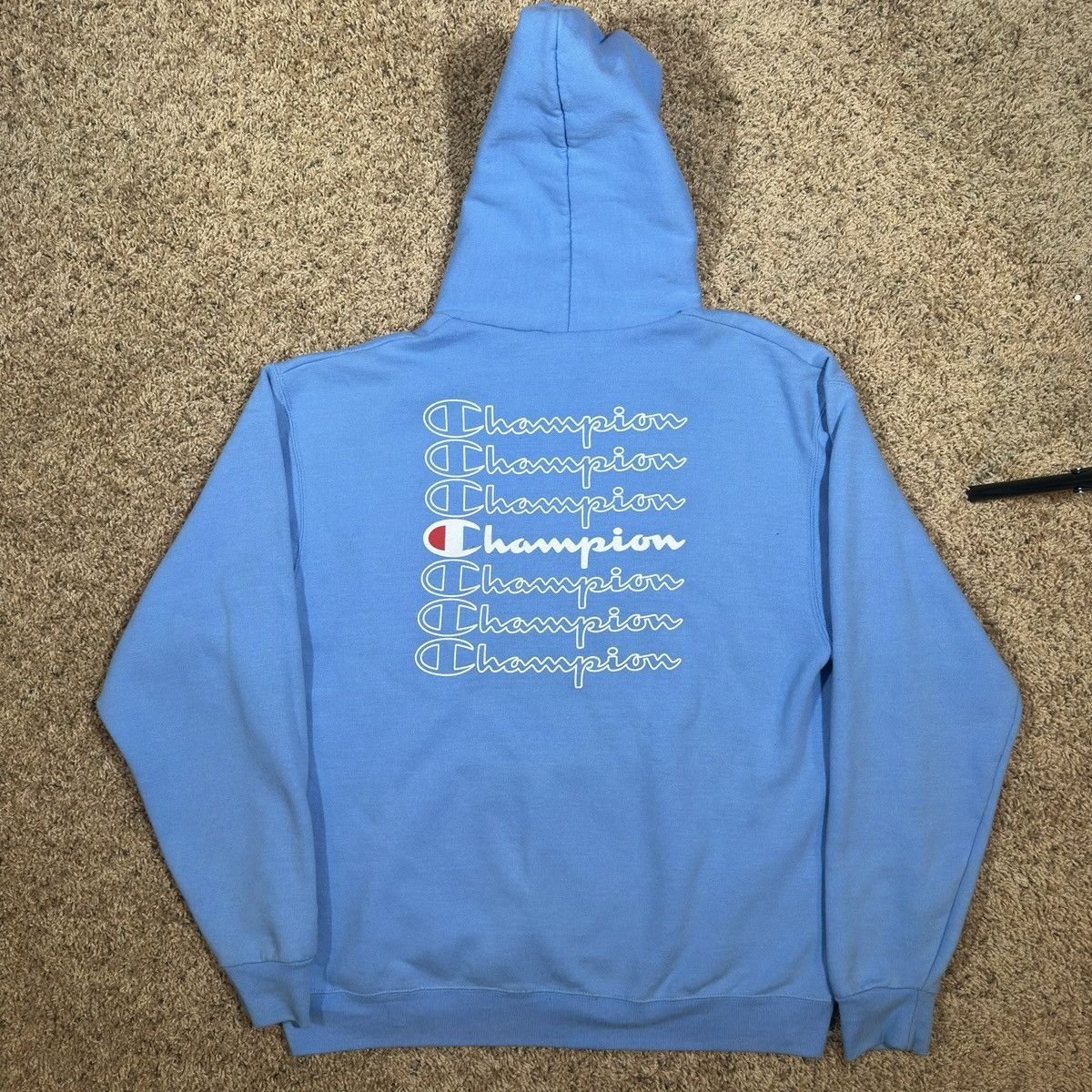 Champion Champion x Urban Outfitters Sky Blue Hoodie Limited Edition Size US L / EU 52-54 / 3 - 4 Thumbnail