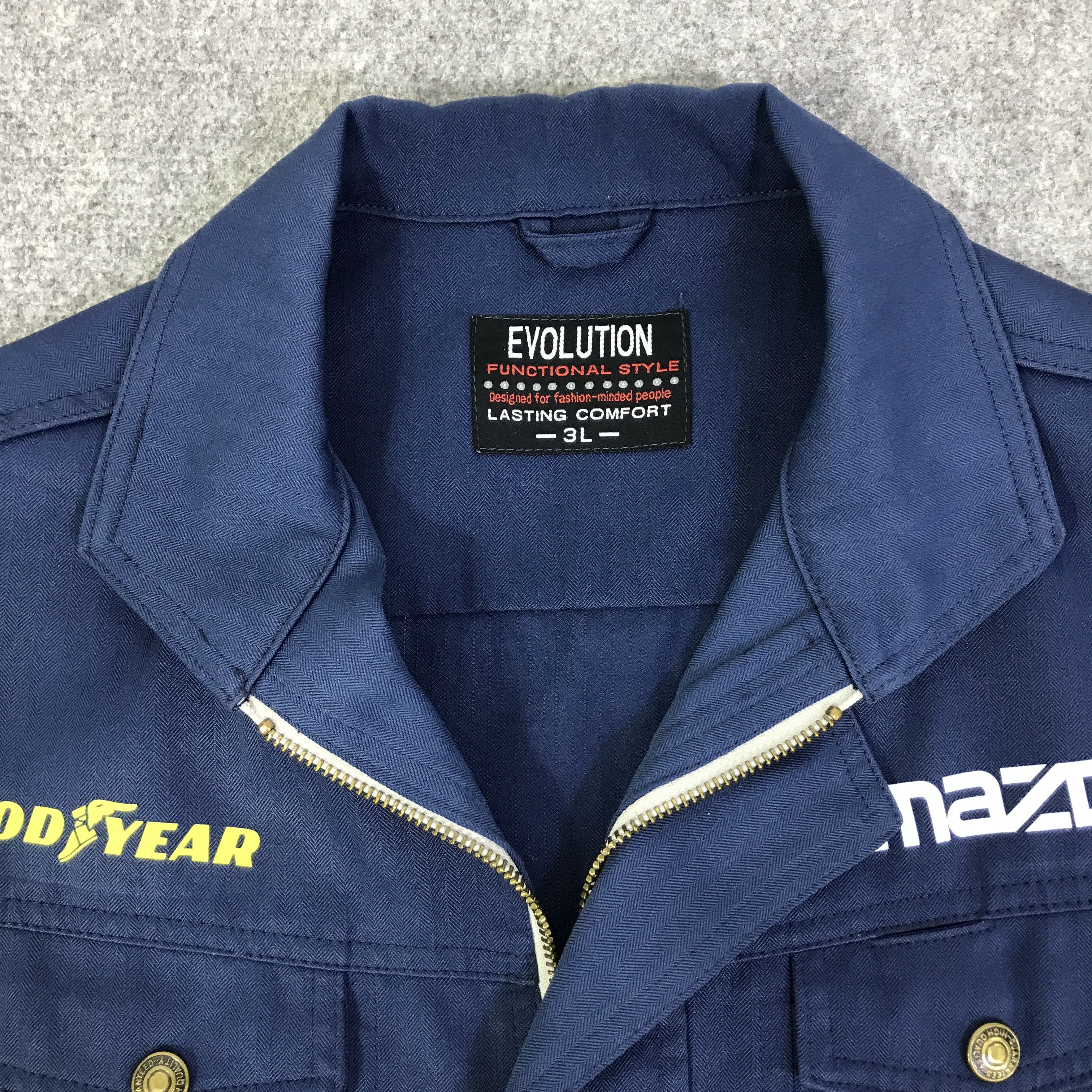 Japanese Brand Mazda Racing Uniform Work Custom jacket K77B12 Size US L / EU 52-54 / 3 - 9 Thumbnail