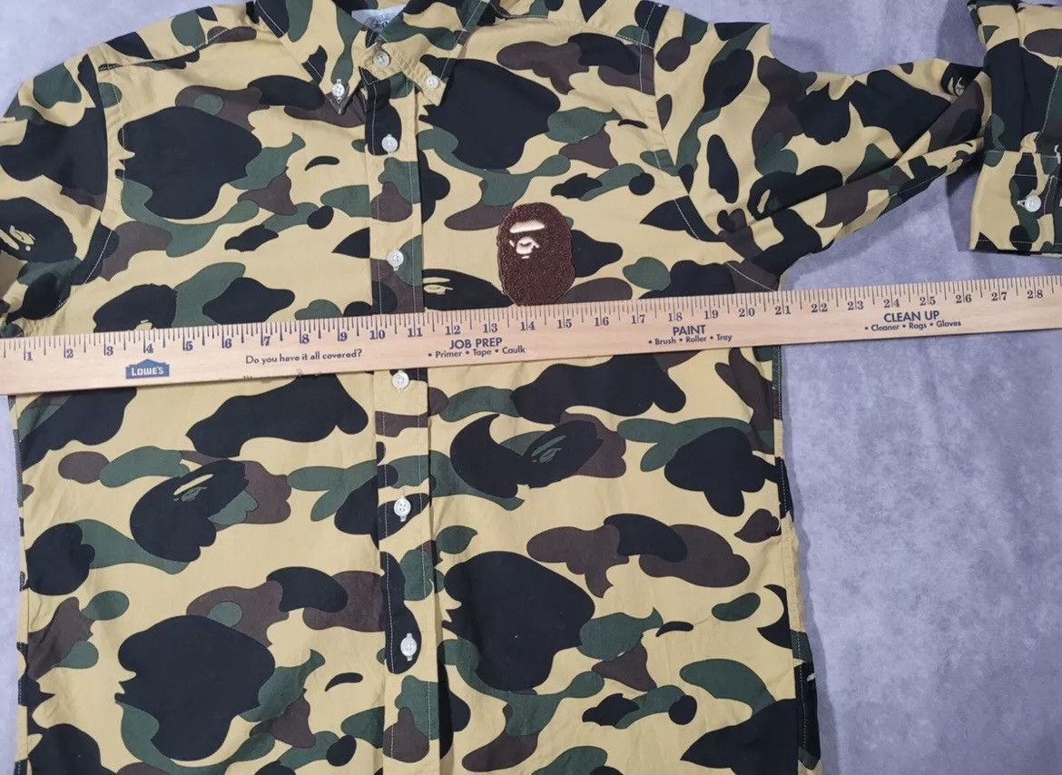 Bape 1st Camo Large Ape Head BD Shirt Size US M / EU 48-50 / 2 - 16 Thumbnail