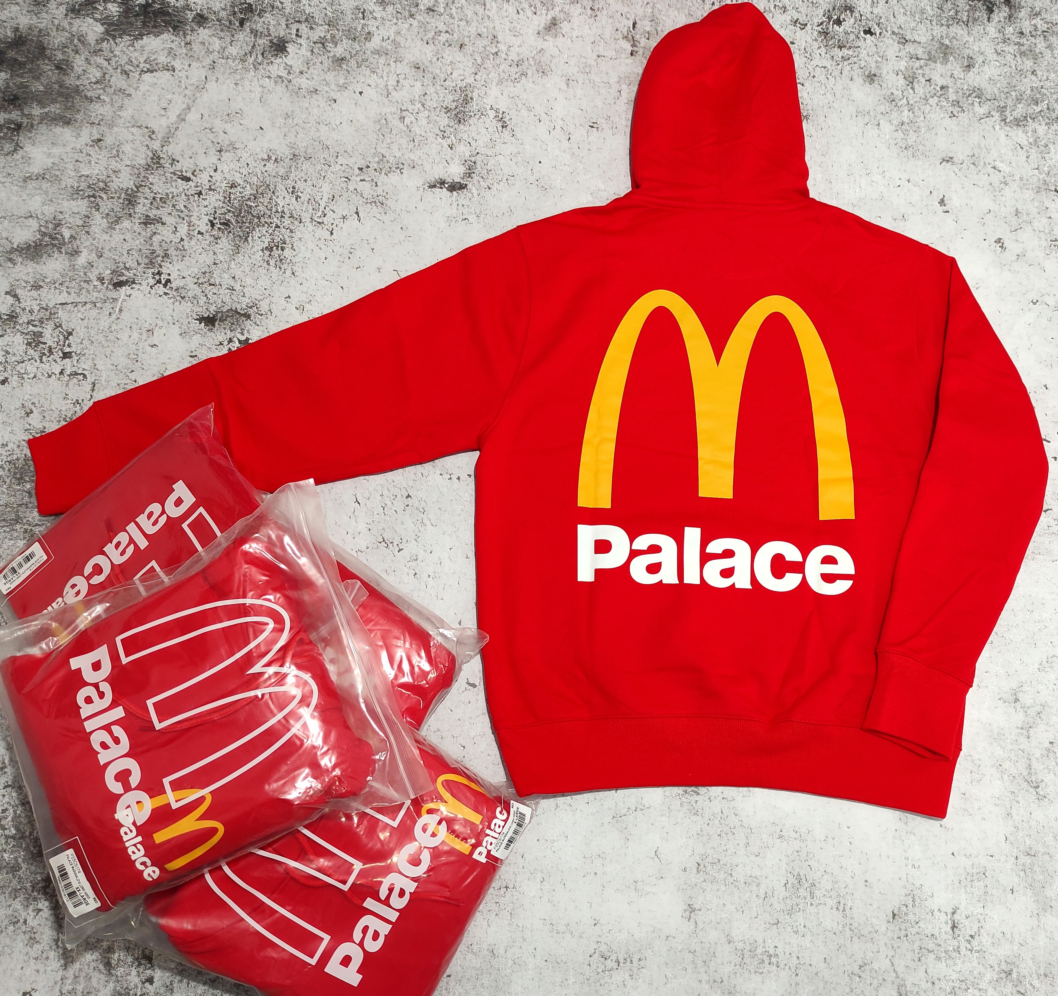 Palace Palace X McDonald's LOGO HOOD RED SIZE 2XL Size US XXL / EU 58 / 5 - 13 Thumbnail