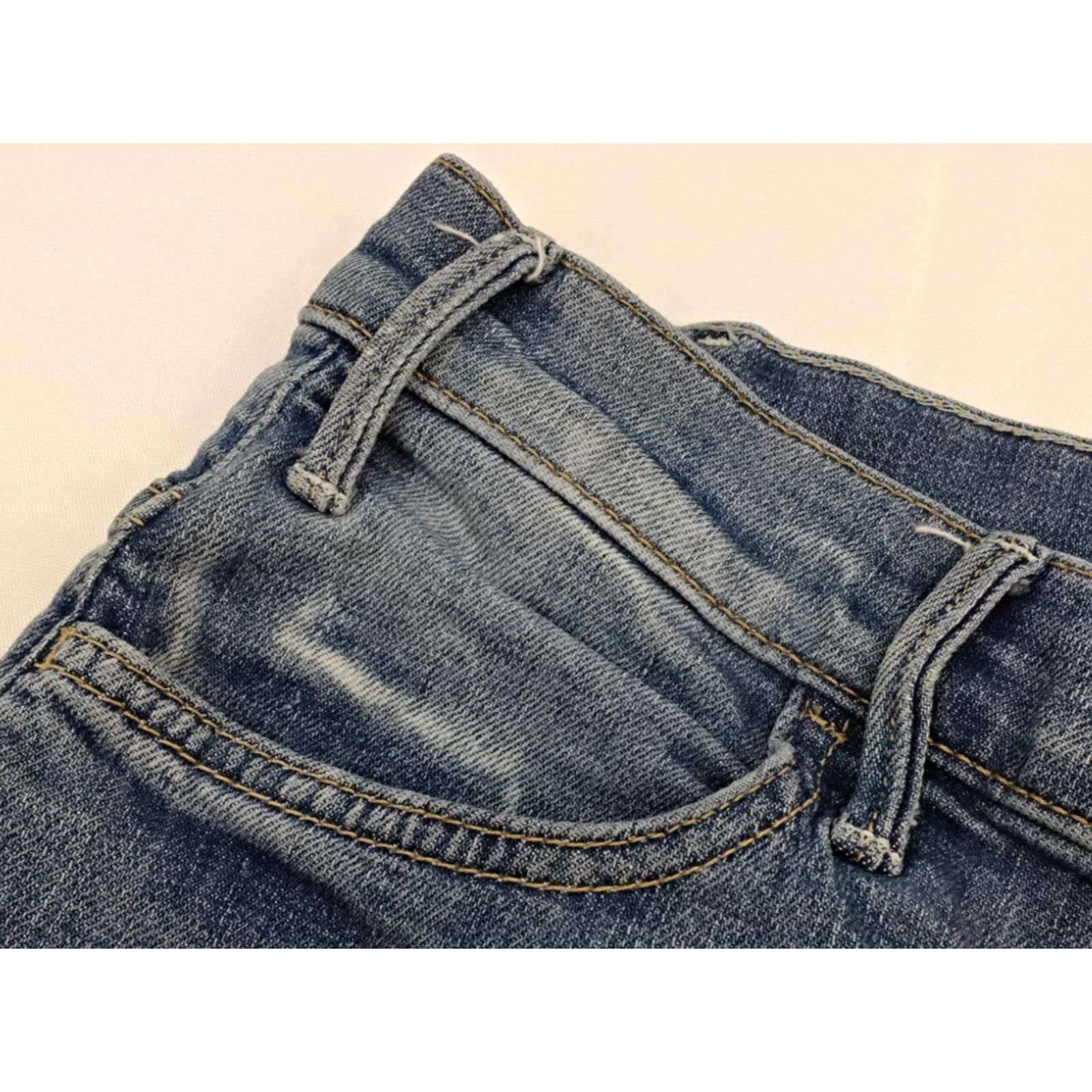 MOTHER Mother Hustler Two Step Jean Women's 27 Lite Wash Ankle Fray Size 27" / US 4 / IT 40 - 5 Thumbnail