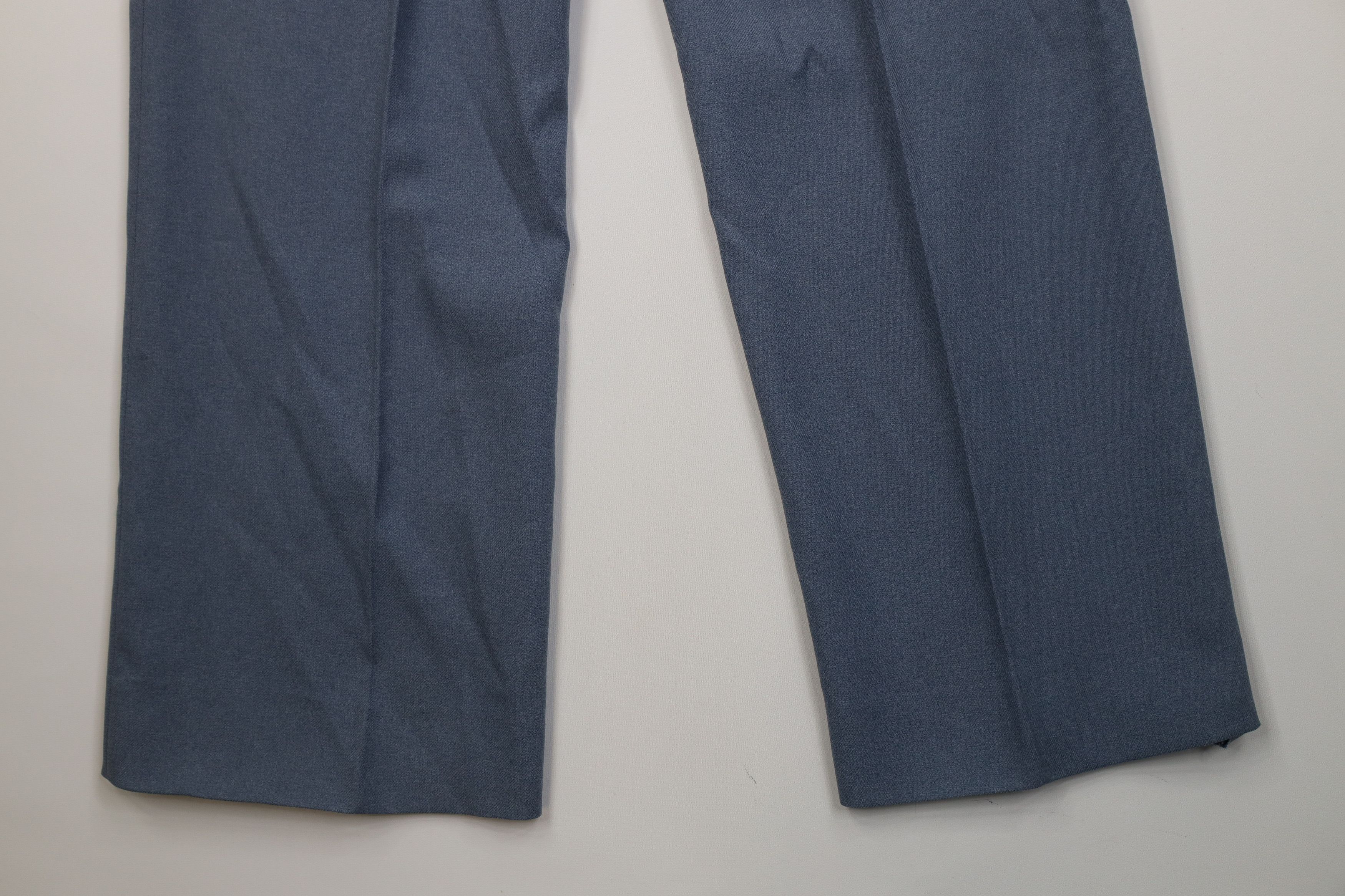 Levi's Vintage 70s Levis Wide Leg Bell Bottoms Chino Pants Blue USA Size US 34 / EU 50 - 14 Thumbnail