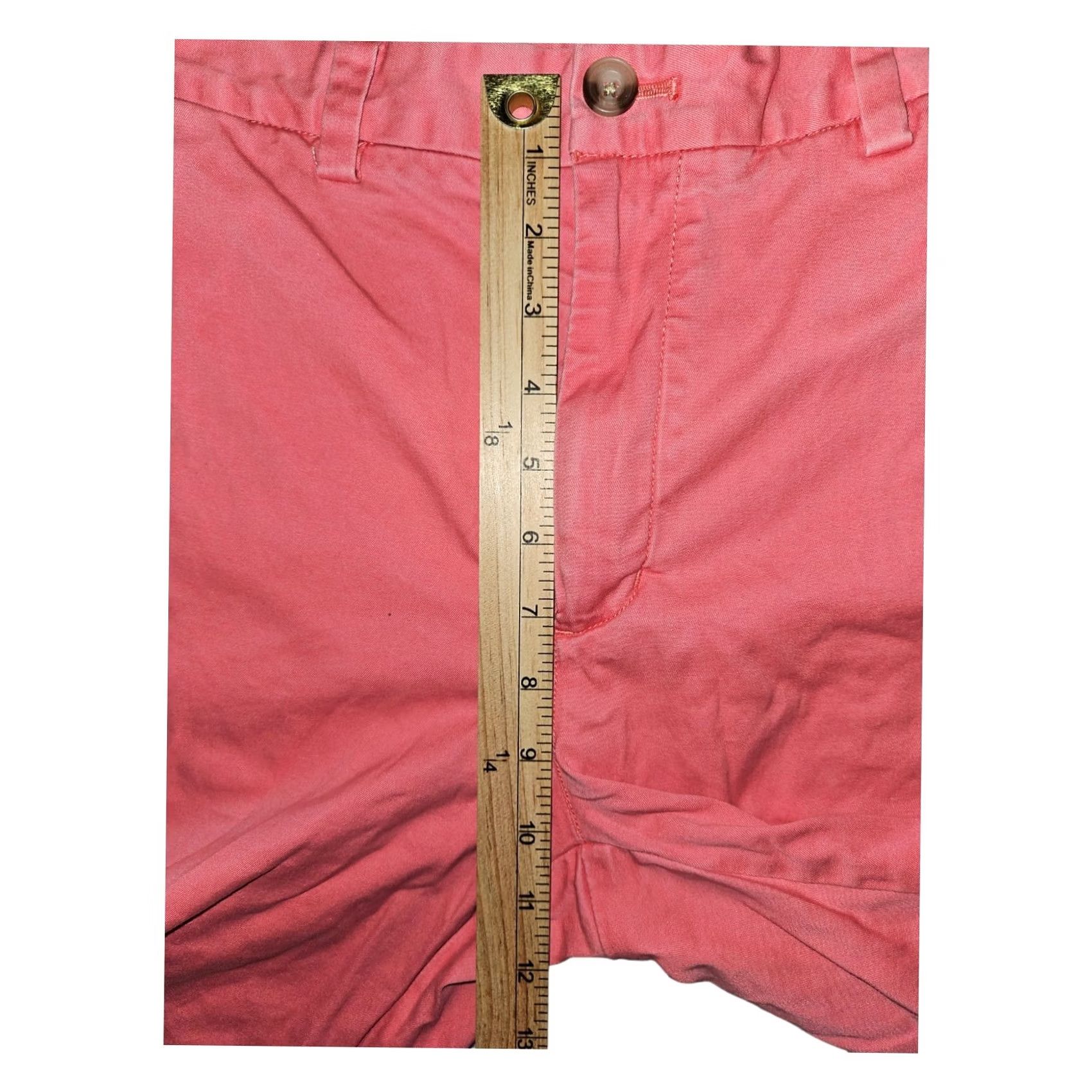 Vineyard Vines Vineyard Vines Chino Shorts Mens 34 Salmon Mid Rise Casual Colorful Beach 90s Theme Preppy Mens Size US 34 / EU 50 - 4 Thumbnail