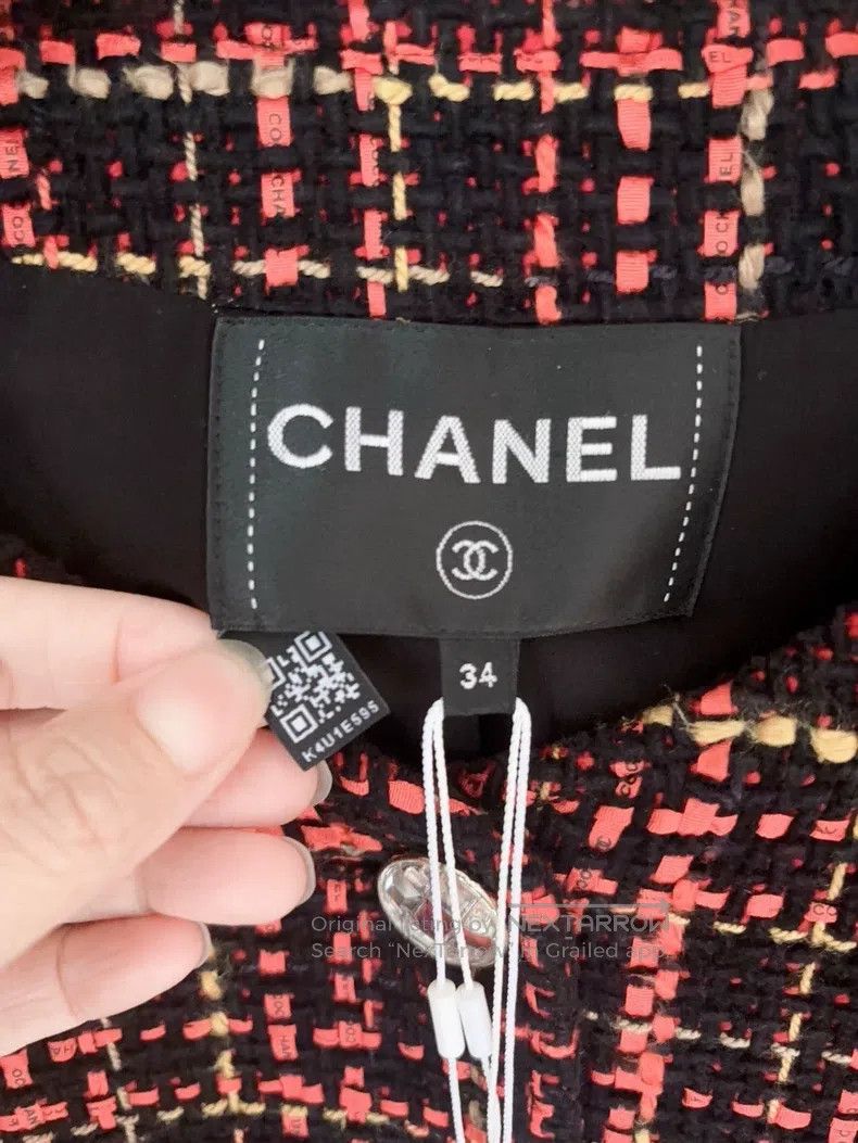Chanel Chanel 22a tweed coat Size XXS / US 00 / IT 34 - 2 Thumbnail