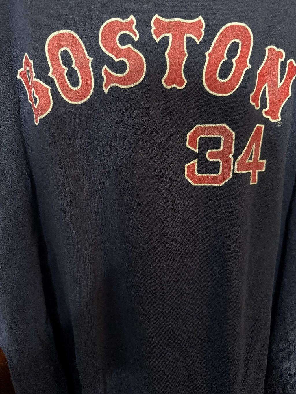 MLB Boston Red Sox David Ortiz S/S Player T-Shirt Men's XL Blue Size US XL / EU 56 / 4 - 4 Thumbnail