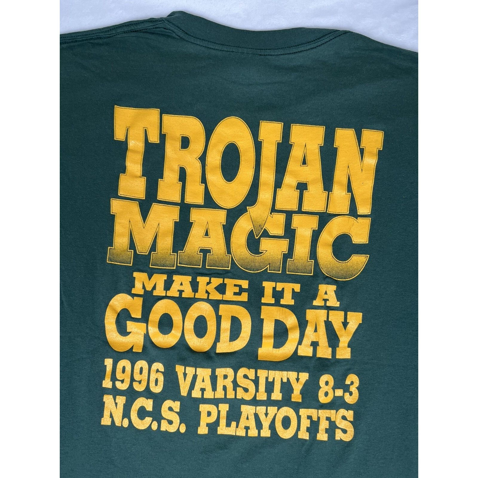 Other Vintage Castro Valley California Trojans T-Shirt Size XL Sin Size US XL / EU 56 / 4 - 10 Thumbnail