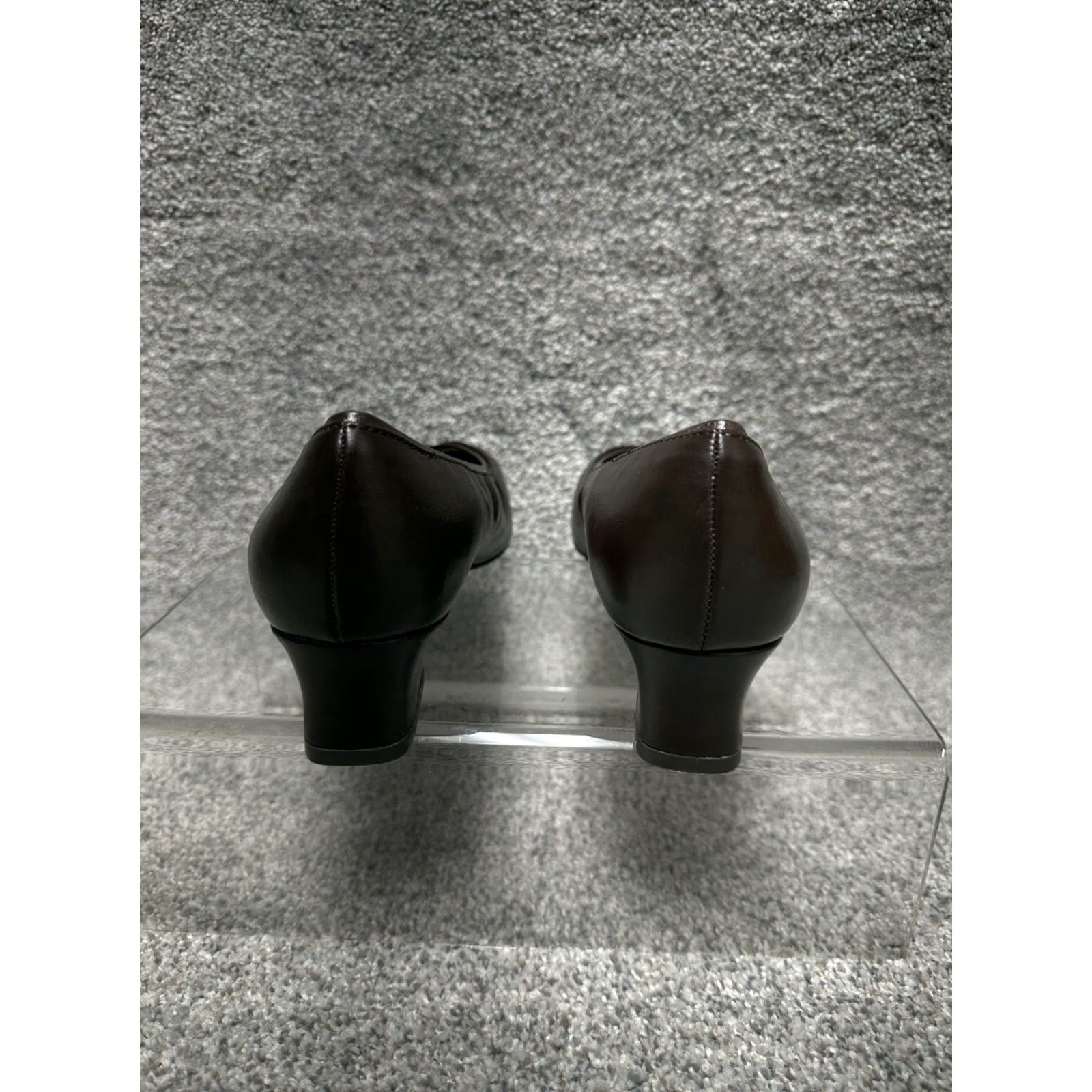Hush Puppies Hush Puppies Pumps Size 9.5 Women Pump Brown Dark Academia 90s Y2K Square Chunky Heel Block Heel Womens Size US 10 / IT 40 - 6 Thumbnail