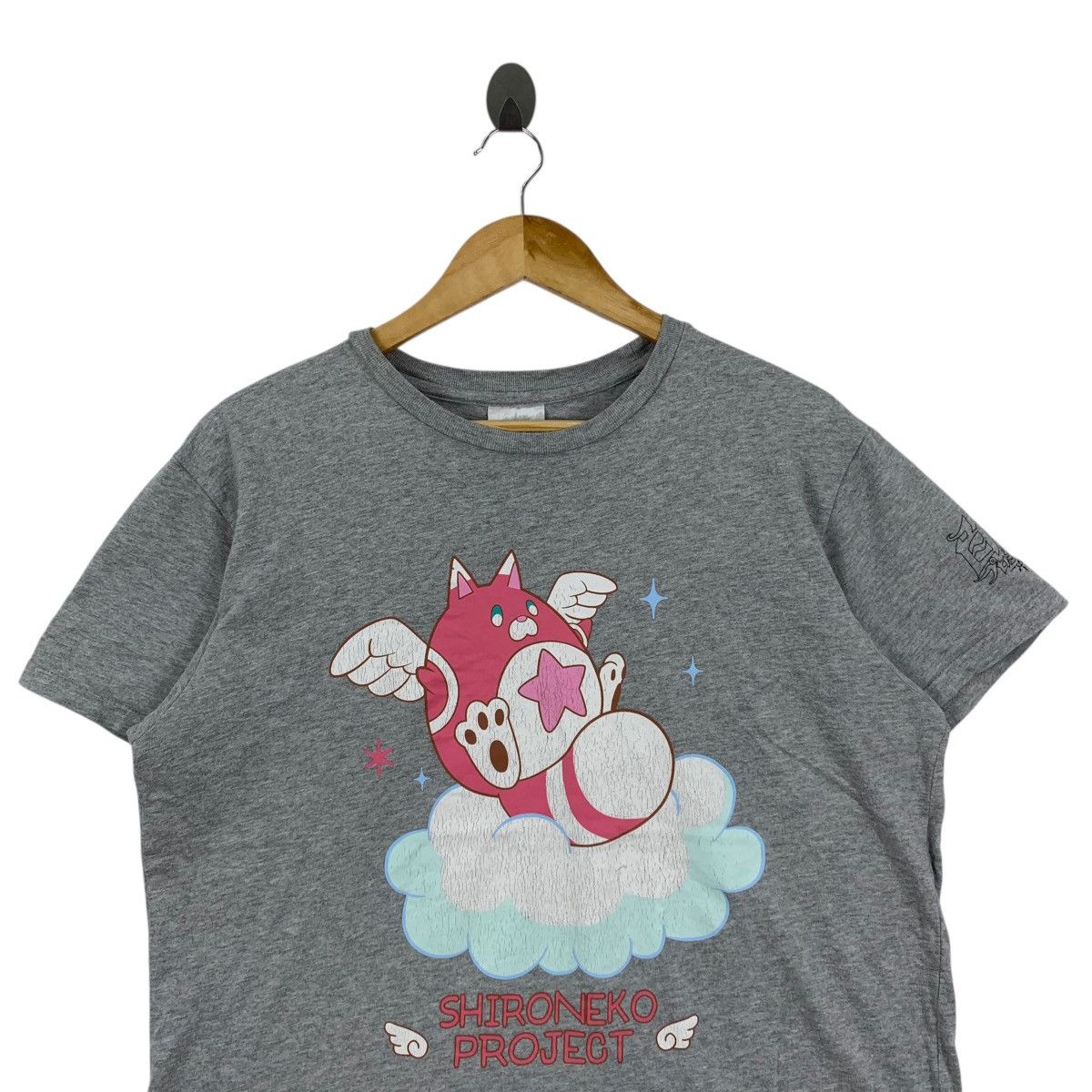 Japanese Brand × Vintage SHIRONEKO PROJECT Japanese Anime Action Series Movie T-Shirt Size US L / EU 52-54 / 3 - 2 Thumbnail