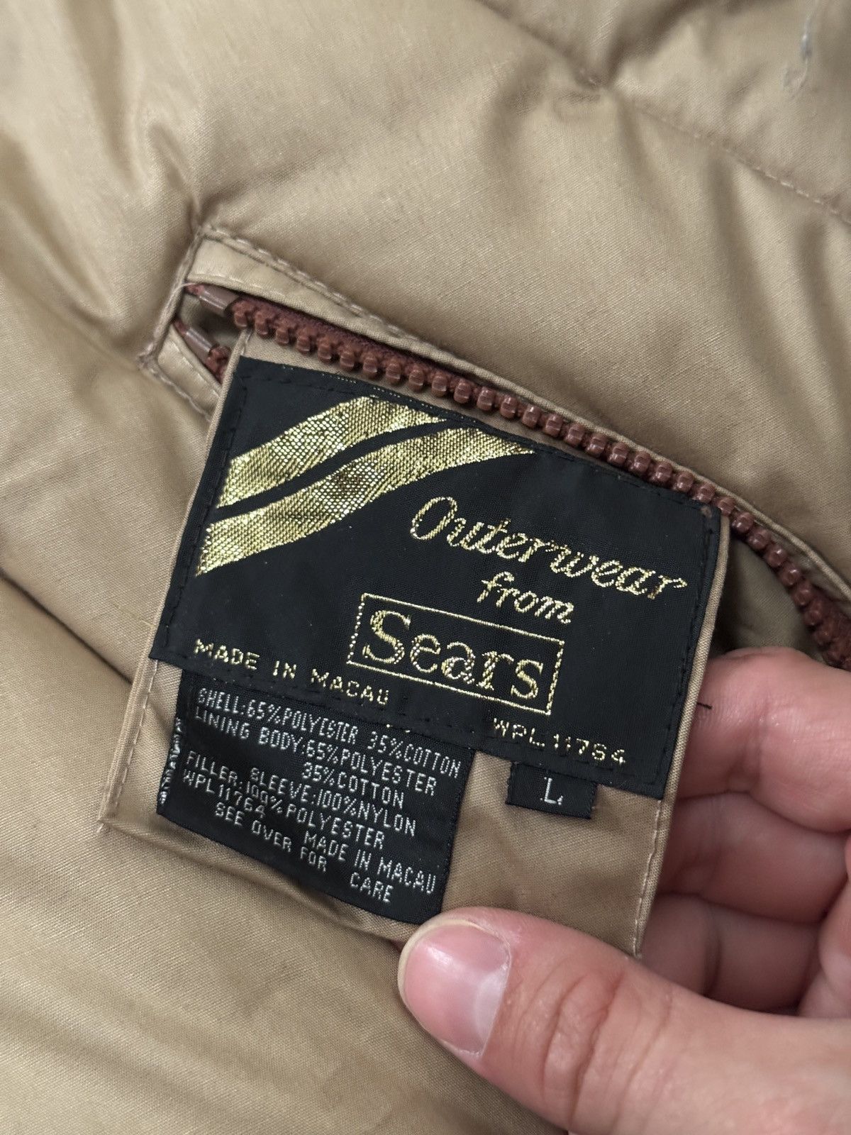 Sears Vintage 70s 80s Sears 3 In 1 Full Zip Jacket Vest Size US L / EU 52-54 / 3 - 7 Thumbnail