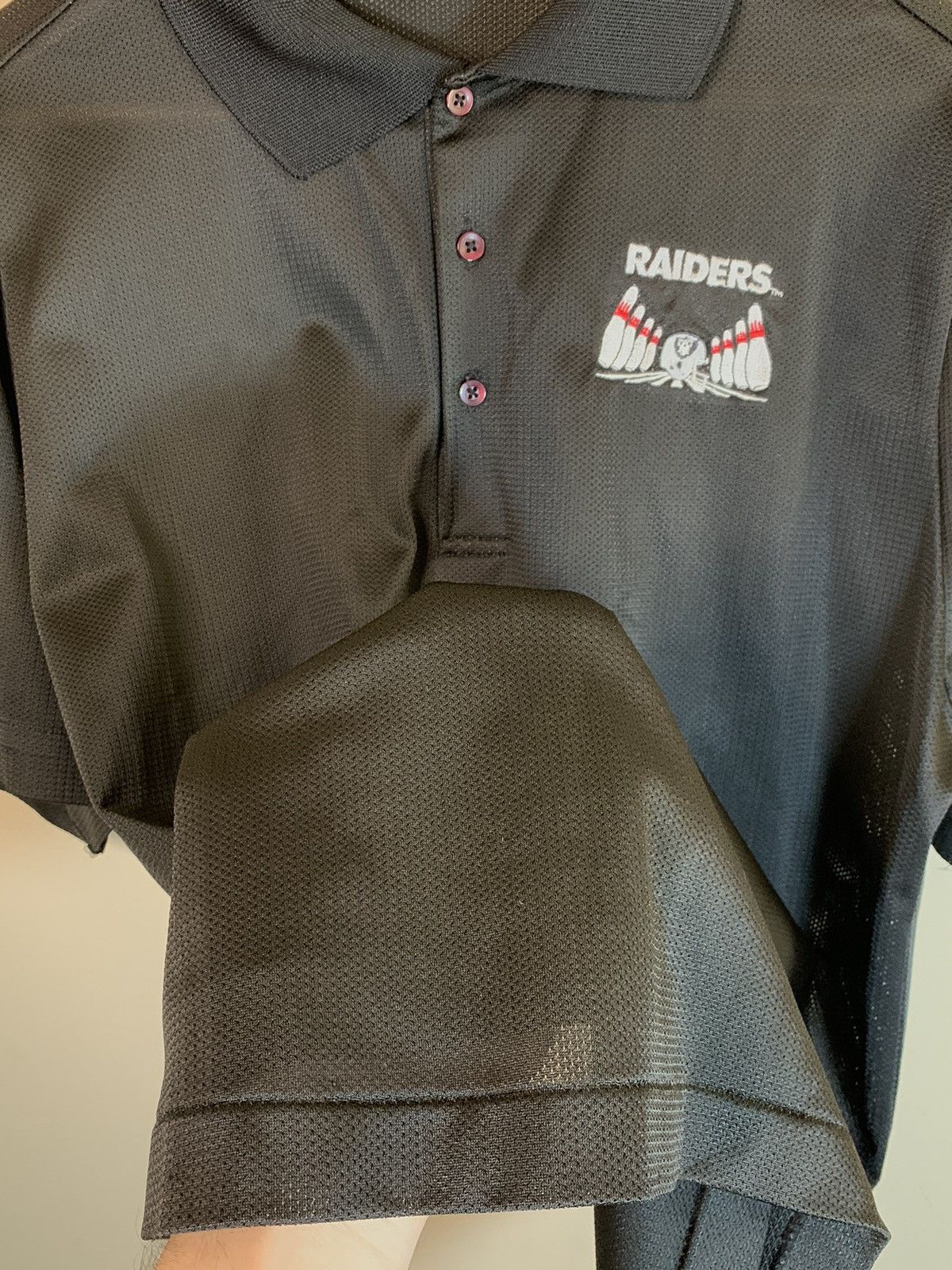 NFL × Vintage RARE Vintage 60s Oakland Raiders King Louie Bowling Shirt Size US XL / EU 56 / 4 - 5 Thumbnail