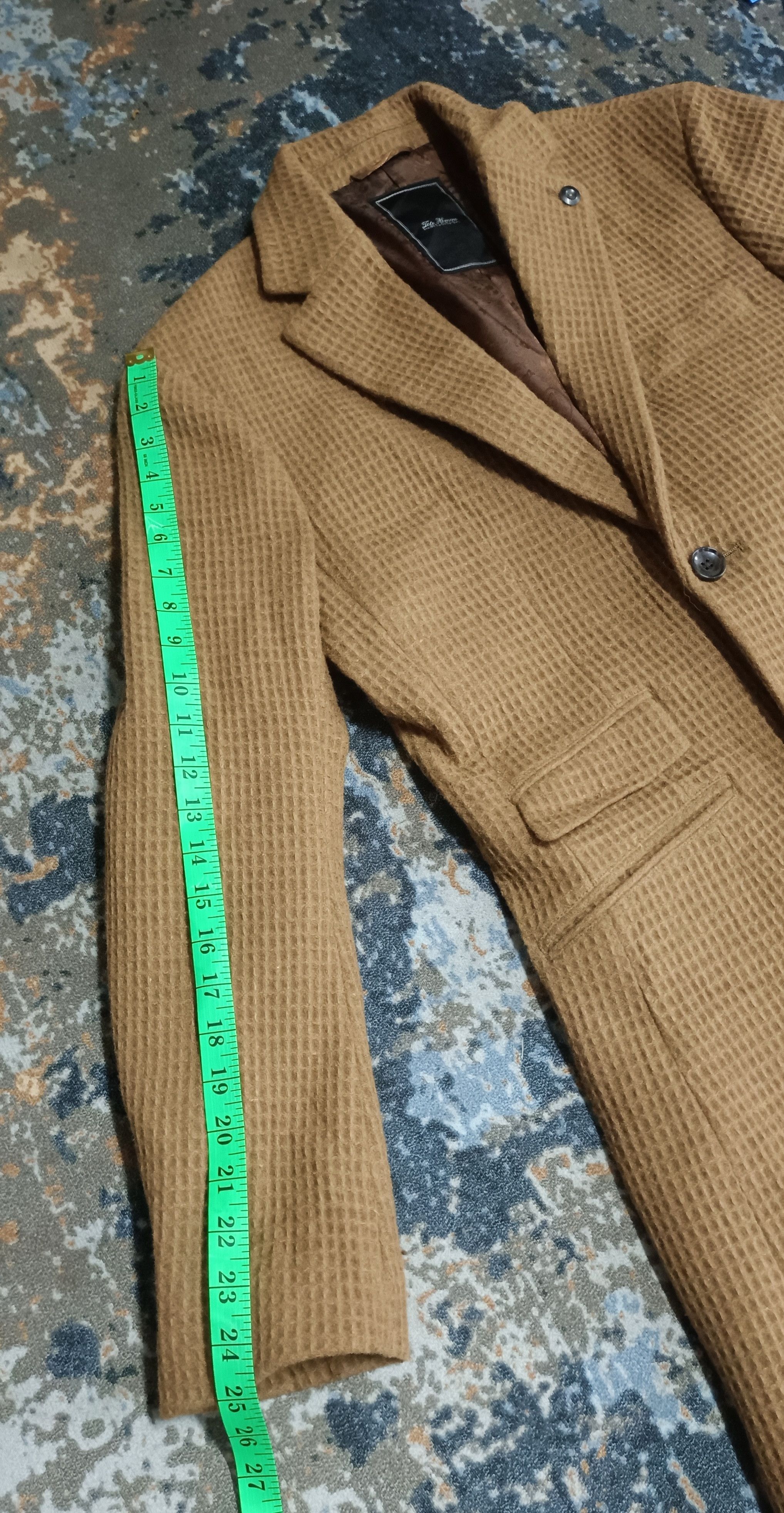 Tete Homme Tête Homme FW13 Classic European Camel Wool Coat Size US M / EU 48-50 / 2 - 16 Thumbnail