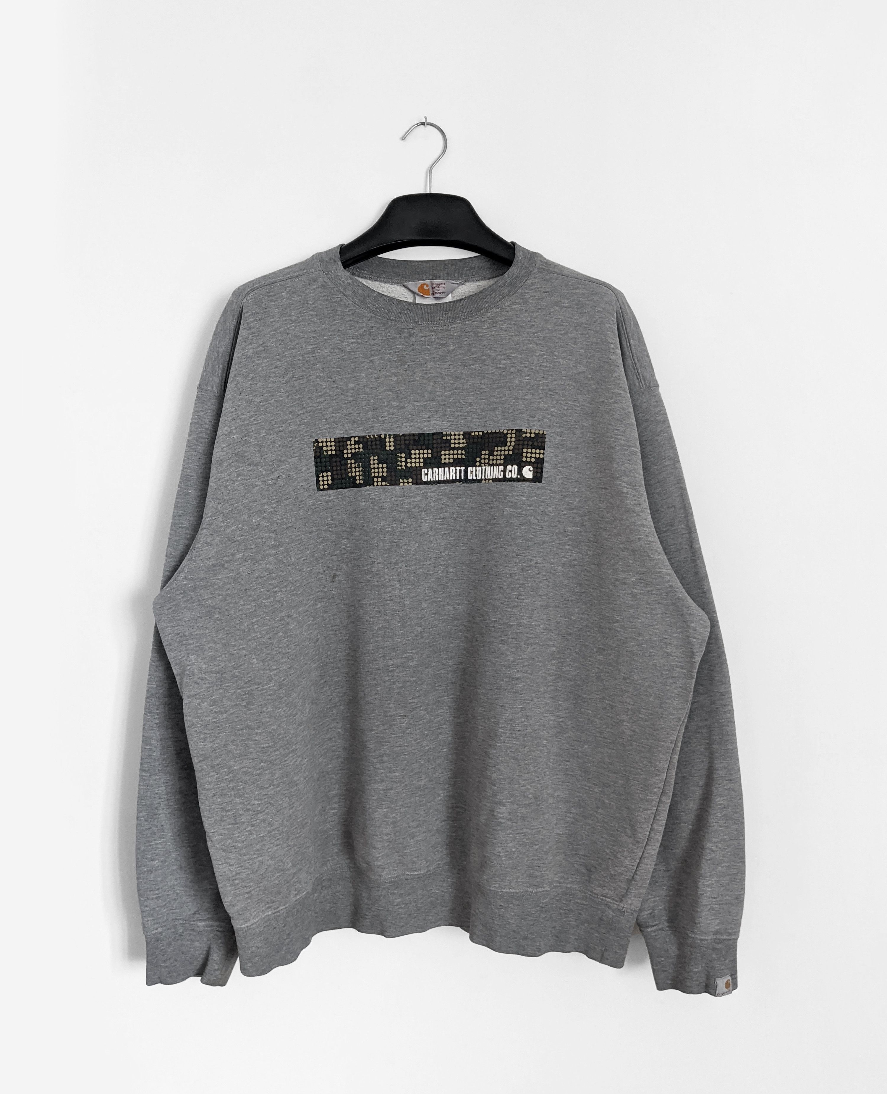 Carhartt Vintage Carhartt sweatshirt big logo y2k Size US XXL / EU 58 / 5 - 1 Thumbnail