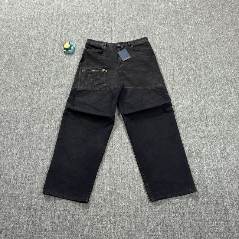 Louis Vuitton Louis Vuitton SS 24 Pocket Print Made Old Jeans 2501-Nextar Size US 32 / EU 48 - 1 Thumbnail