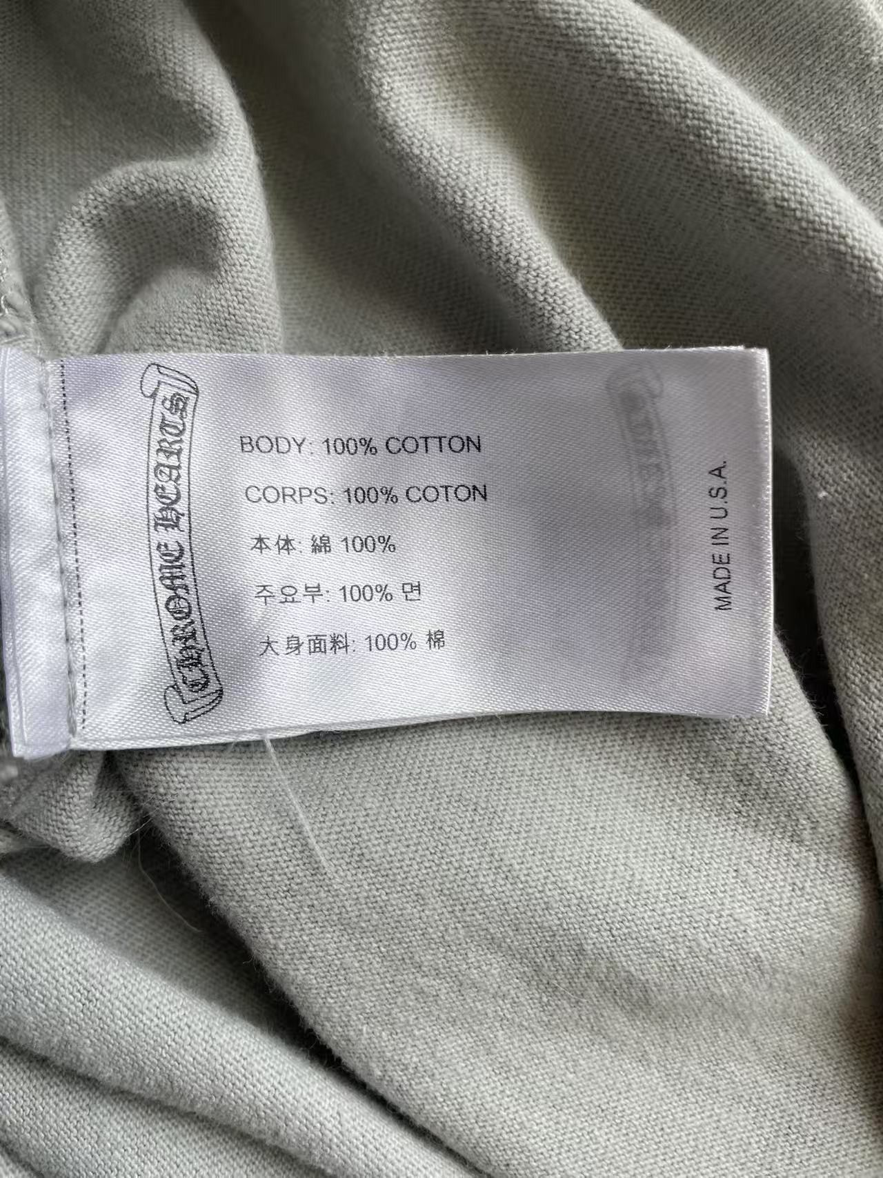 Chrome Hearts Chrome Hearts Matty Boy Grey Suggest Short Sleeve Tee Size US XS / EU 42 / 0 - 8 Thumbnail