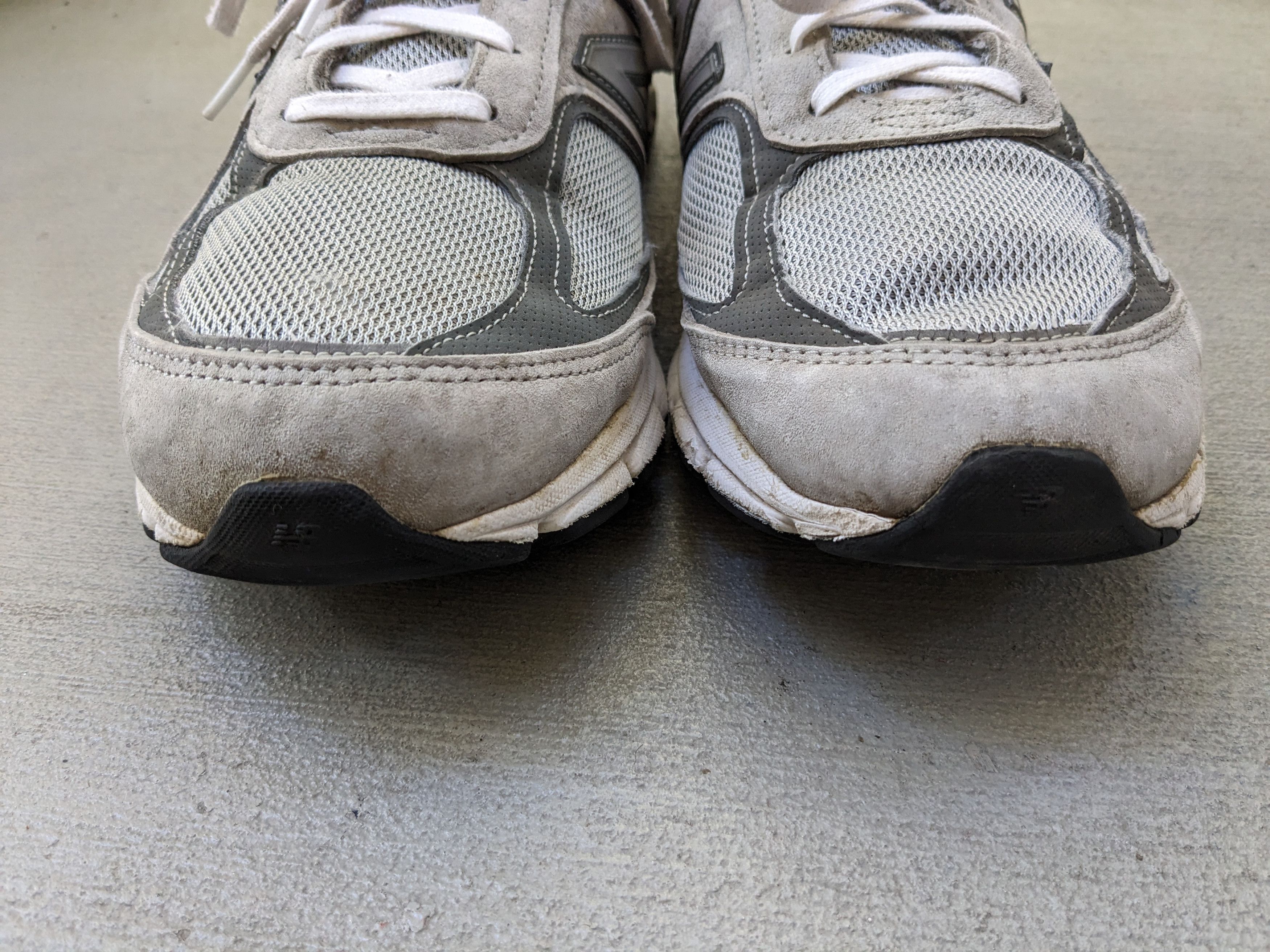 New Balance New Balance 990V4 12 D Gray Suede Castlerock M990GL4 Size US 12 / EU 45 - 5 Thumbnail