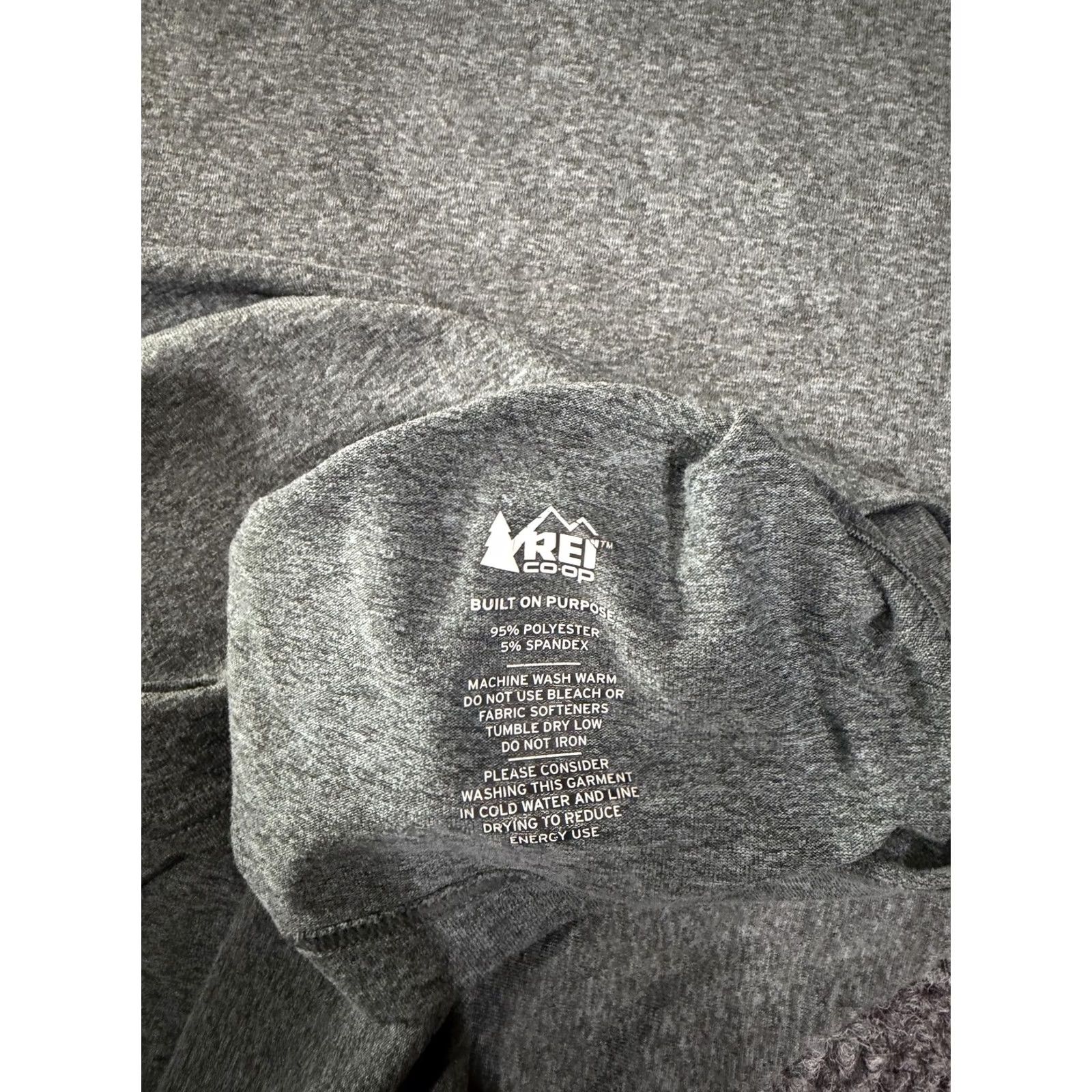 Vintage REI Co-op Shirt Mens 3XL Gray Lightweight Stretch Performance T-Shirt Size US XXL / EU 58 / 5 - 6 Thumbnail