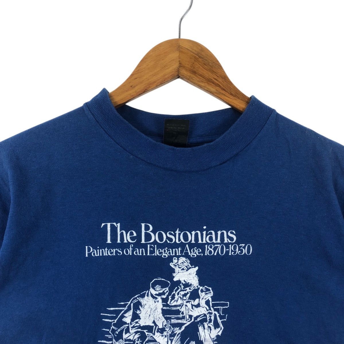 Vintage Vintage 1986 THE BOSTONIANS PAINTERS Museum Art Tee Shirt Size US M / EU 48-50 / 2 - 2 Thumbnail
