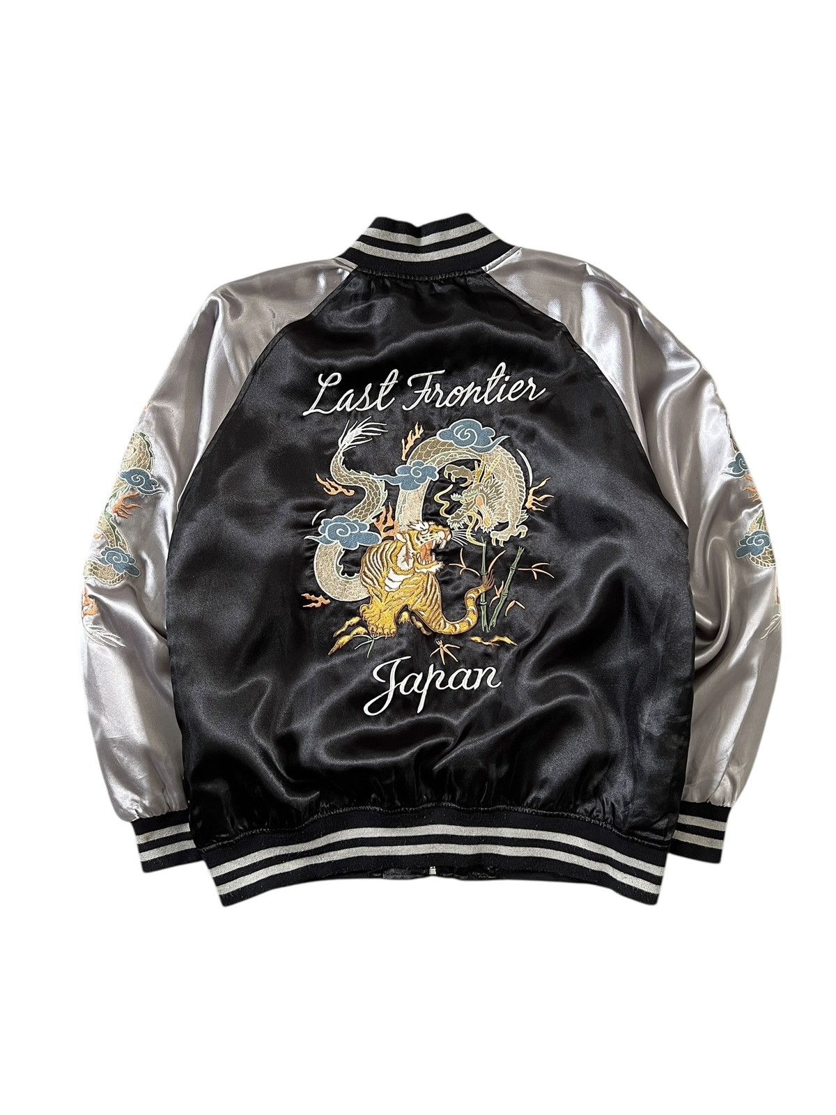 Japanese Brand Vintage Japanese Traditional 🇯🇵 Sukajan Souvenir Jacket Size US L / EU 52-54 / 3 - 3 Thumbnail