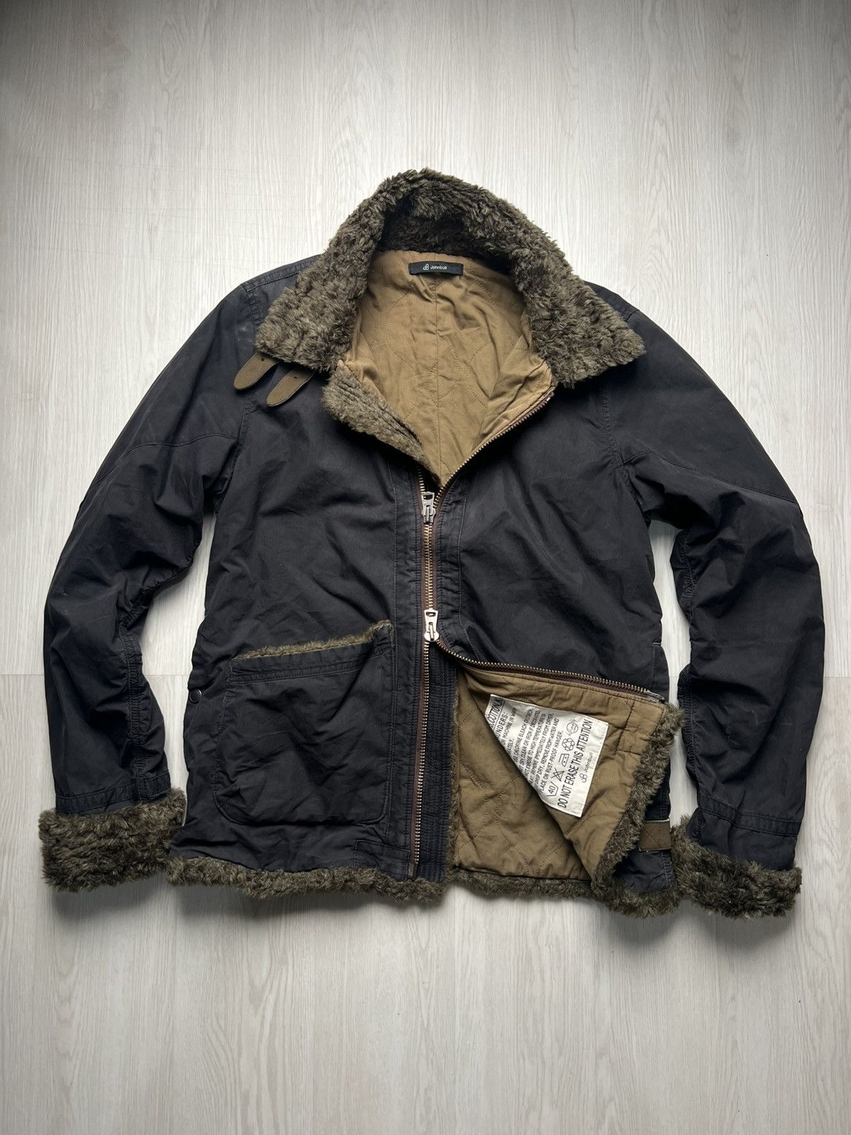 Johnbull Johnbull Kojima B-3 Military Double Zip Fleece Jacket Size US L / EU 52-54 / 3 - 1 Thumbnail