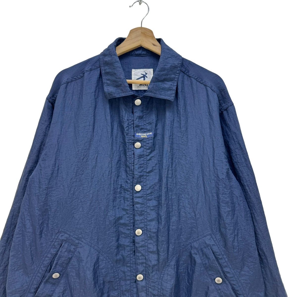 Hai Sporting Gear × Issey Miyake × Japanese Brand ❄️HAI SPORTING GEAR IS SNAP BUTTON LIGHT JACKET Size M / US 6-8 / IT 42-44 - 3 Thumbnail