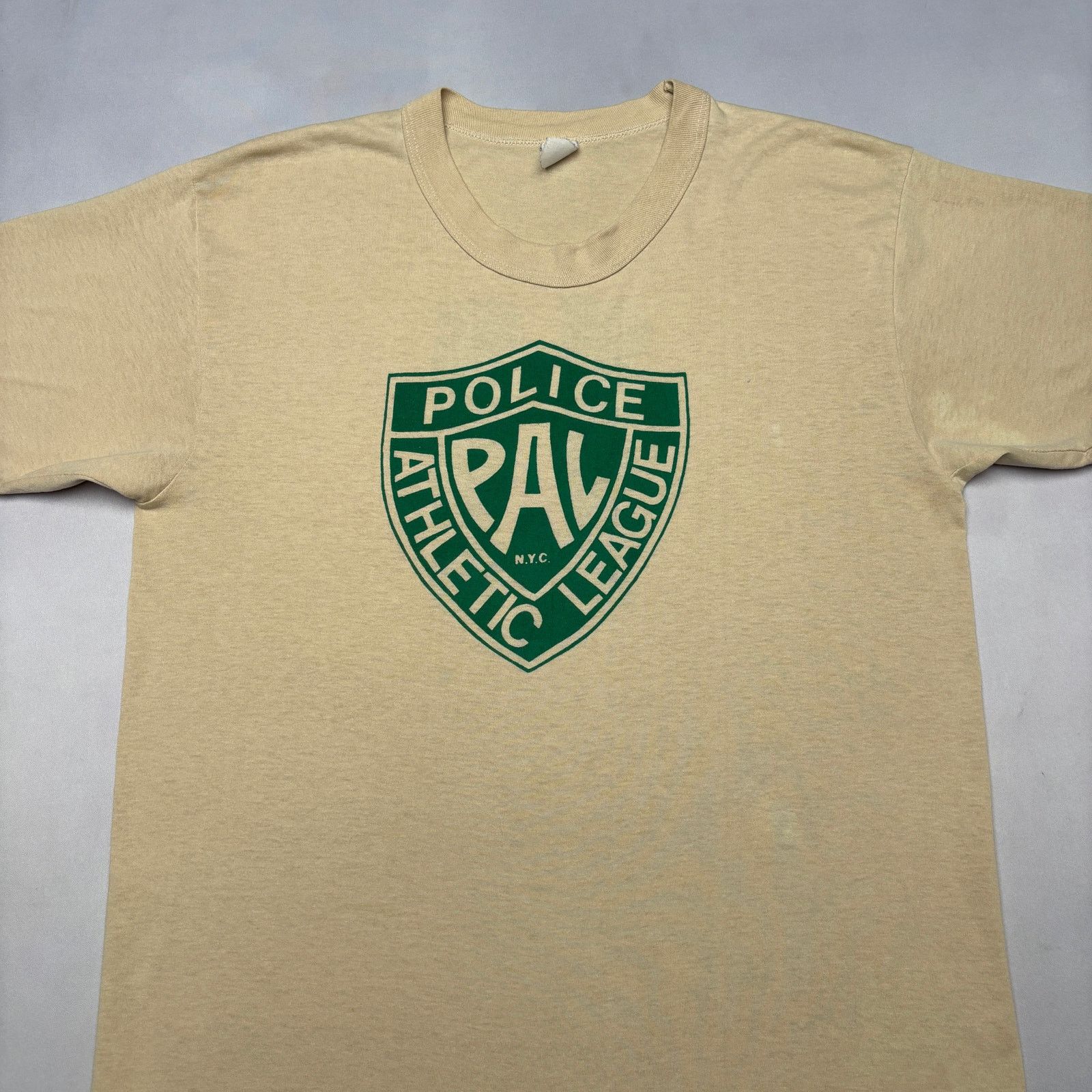 Vintage VTG 80s PAL Police Athletic League NYC 11 Shirt Large NYPD Size US L / EU 52-54 / 3 - 2 Thumbnail
