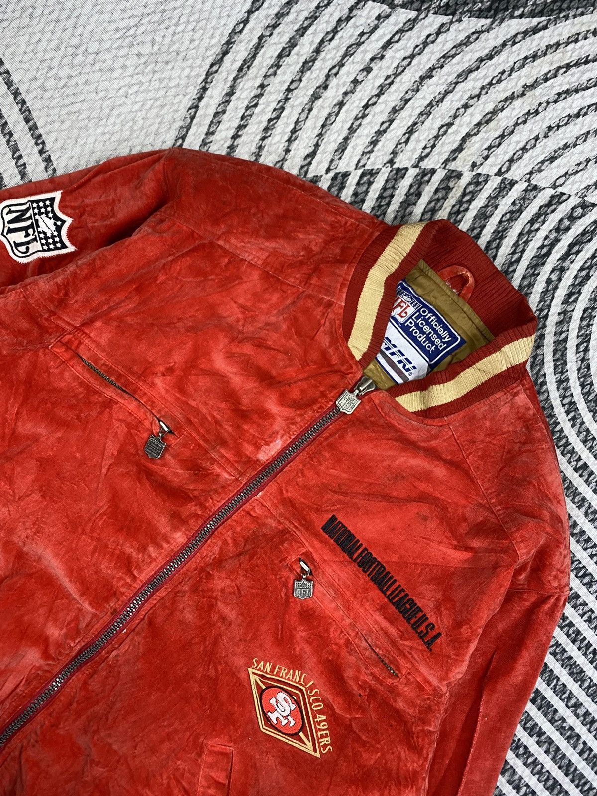 Vintage Camfri NFL San Francisco 49ers League Bomber Jacket