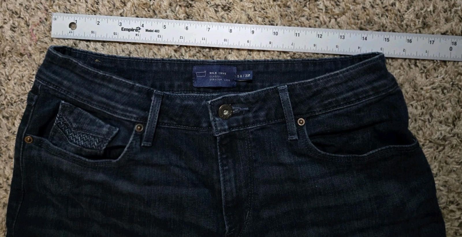 Levi's Levis San Francisco Bold Curve Classic Straight Leg Blue Jea Size 36" / US 14 / IT 50 - 12 Thumbnail