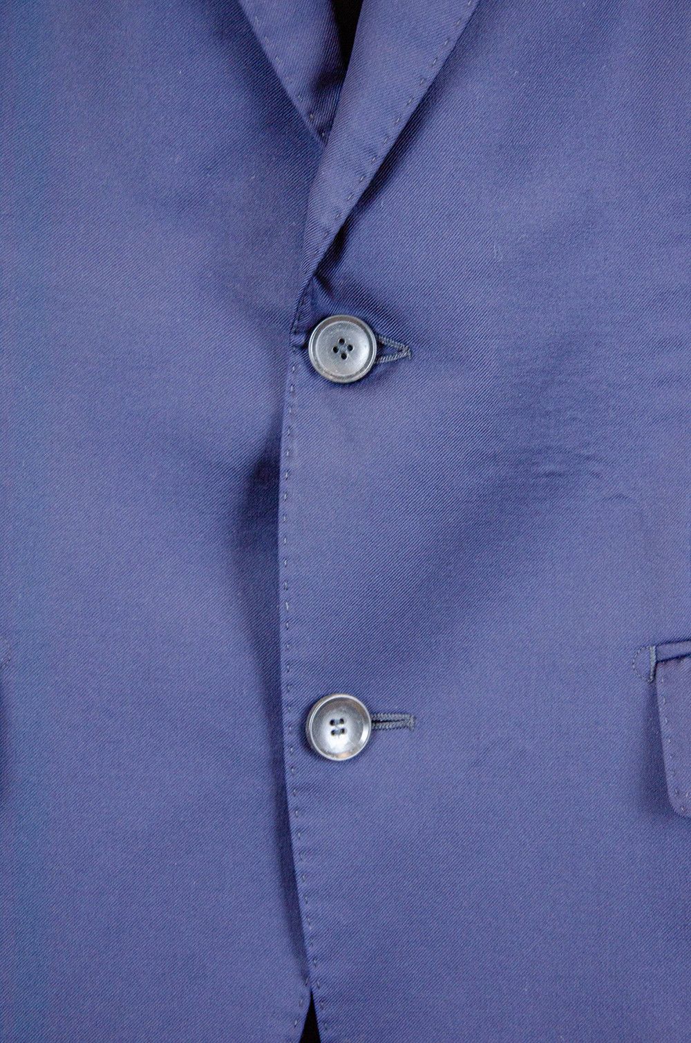 Hugo Boss Hugo Boss Tailored Super 150 Wool Navy Blazer Loro Piana 48 Size 38R - 5 Thumbnail