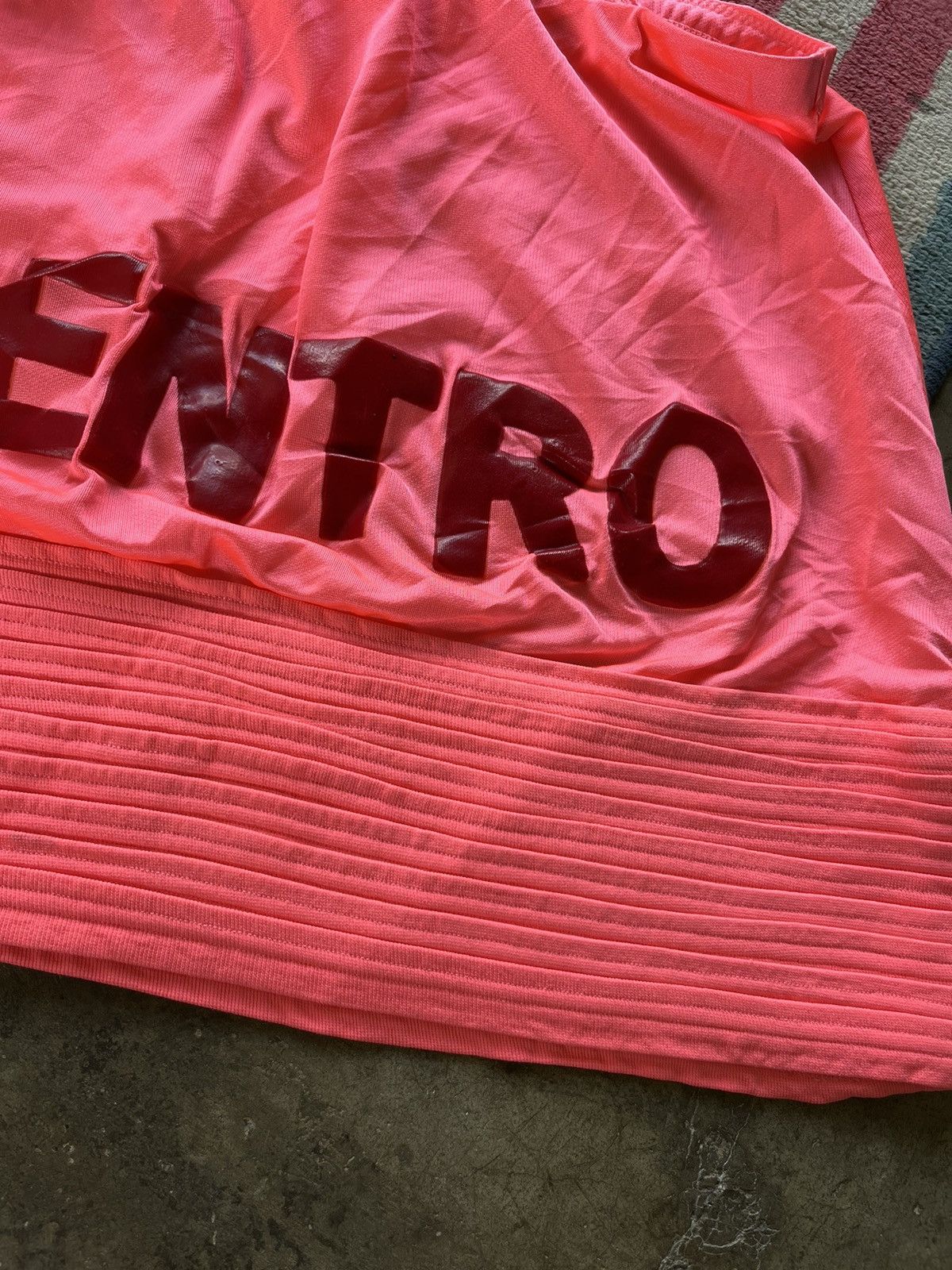 Issey Miyake × Japanese Brand × Zucca 🔥ZUCCA CENTRO RUBBER SPELL LOGO SKIRTS SAMPLE JAPAN Size 29" - 5 Thumbnail