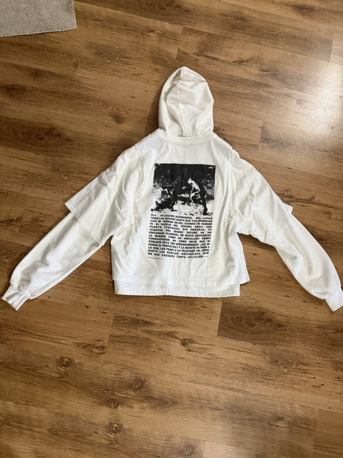 Rick Owens Drkshdw RICK OWENS HOODIE Size US L / EU 52-54 / 3 - 2 Thumbnail