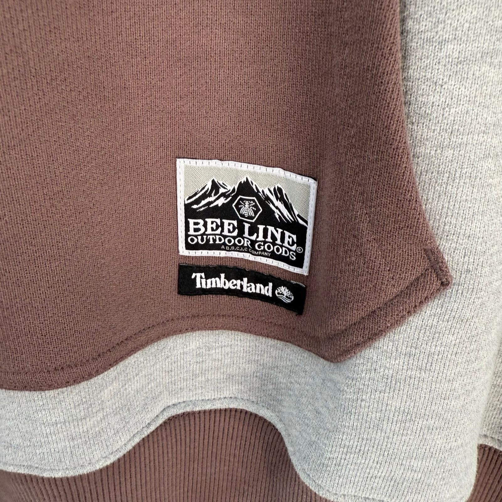 Timberland TIMBERLAND X BEELINE SUPER RARE MEN'S XL GREY/TARO PULLOVER Size US XL / EU 56 / 4 - 4 Thumbnail