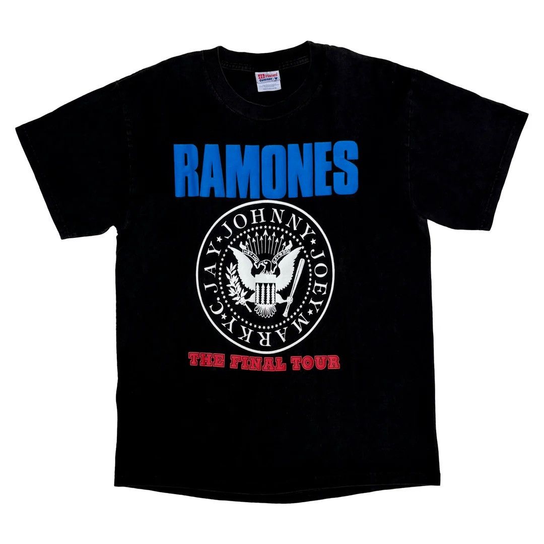 Band Tees × Vintage The Ramones 1996 90s Vintage Final Tour